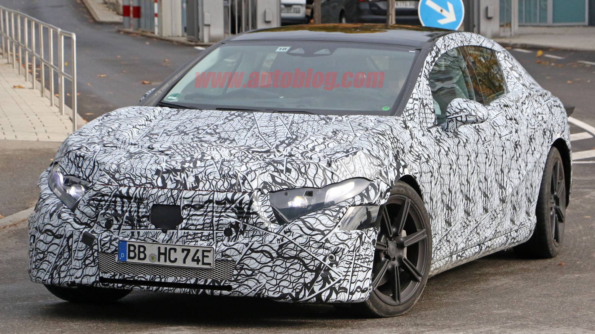 Mercedes-Benz EQS prototype