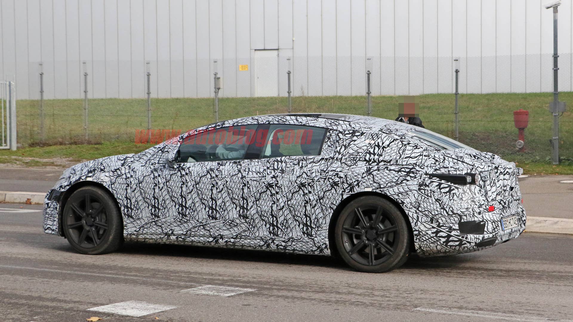 Mercedes-Benz EQS prototype