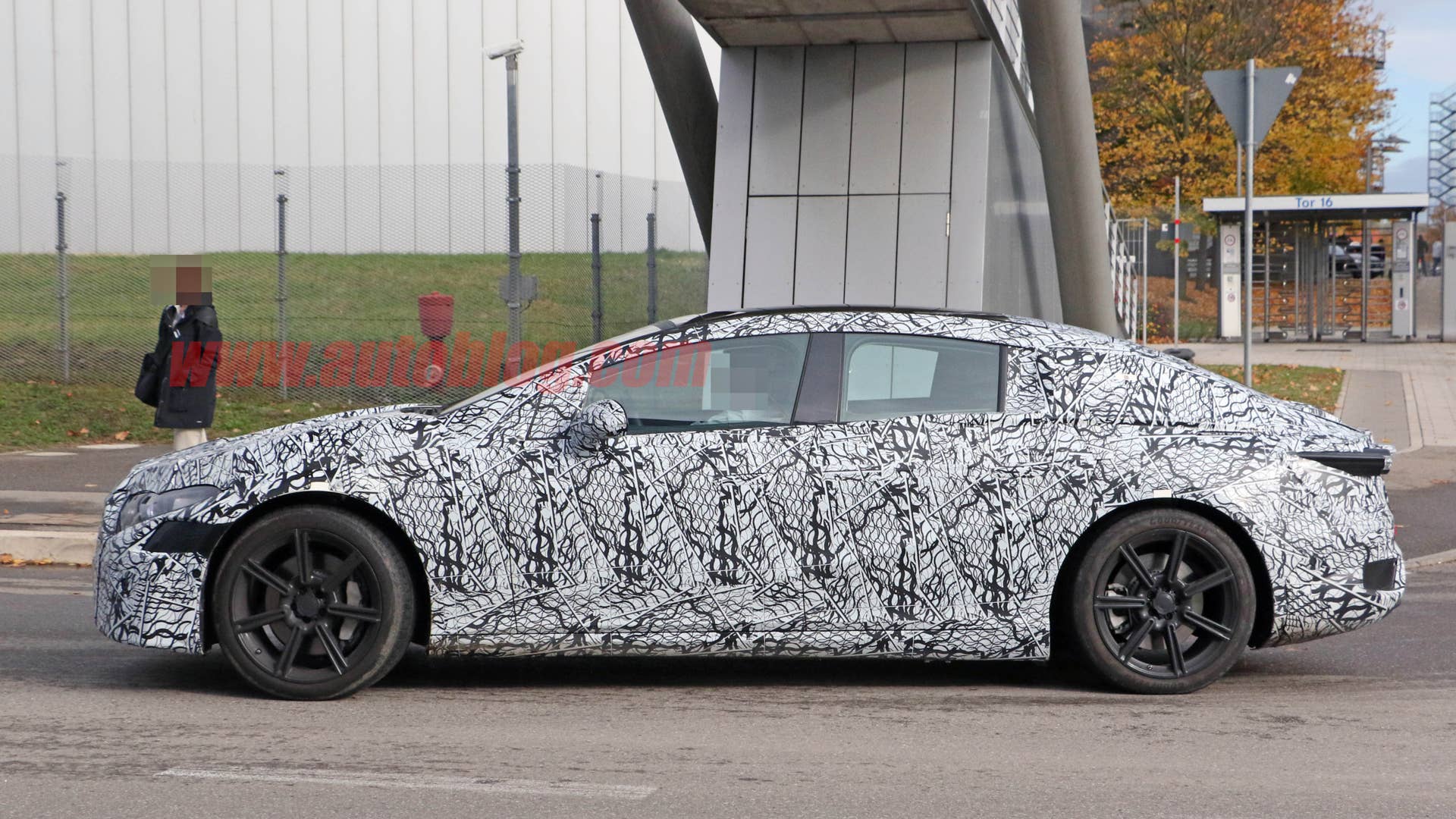Mercedes-Benz EQS prototype