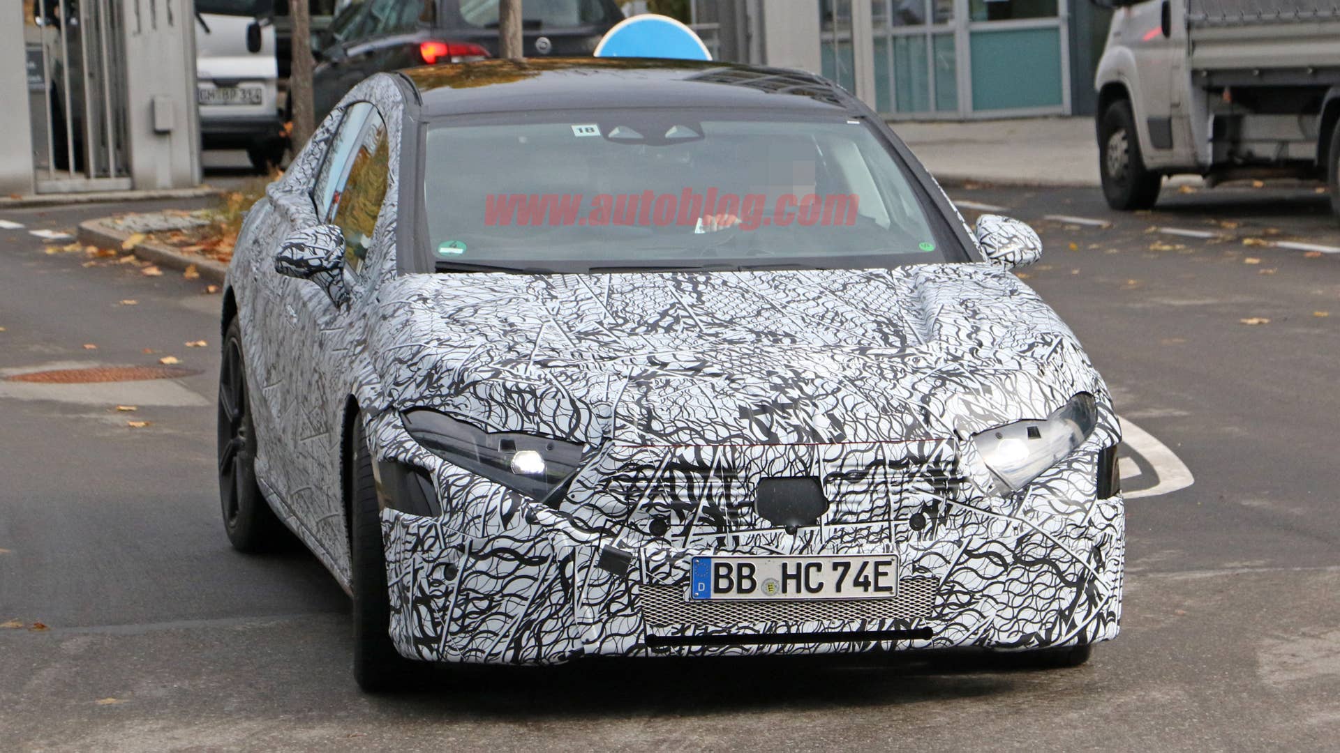 Mercedes-Benz EQS prototype