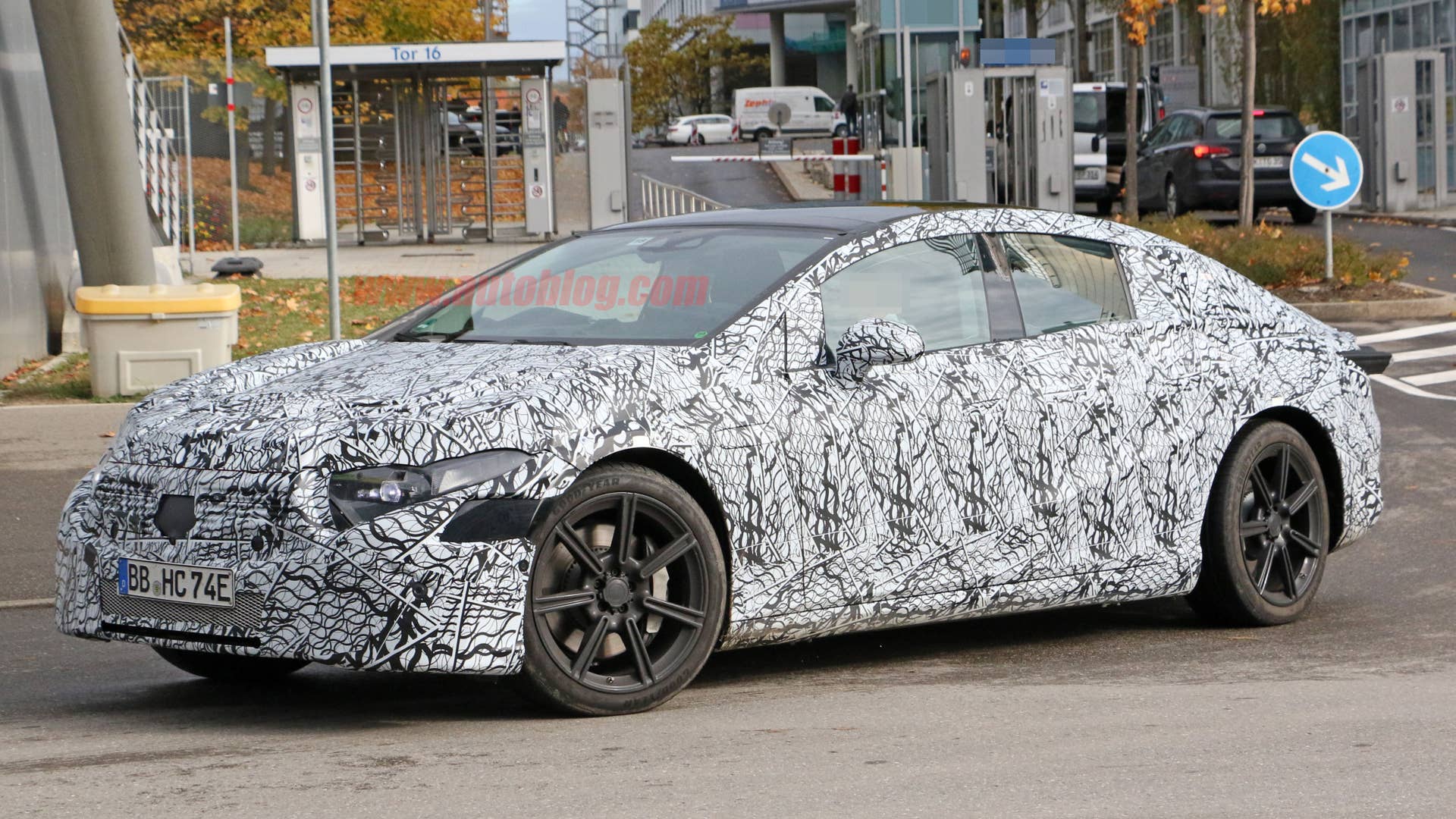Mercedes-Benz EQS prototype