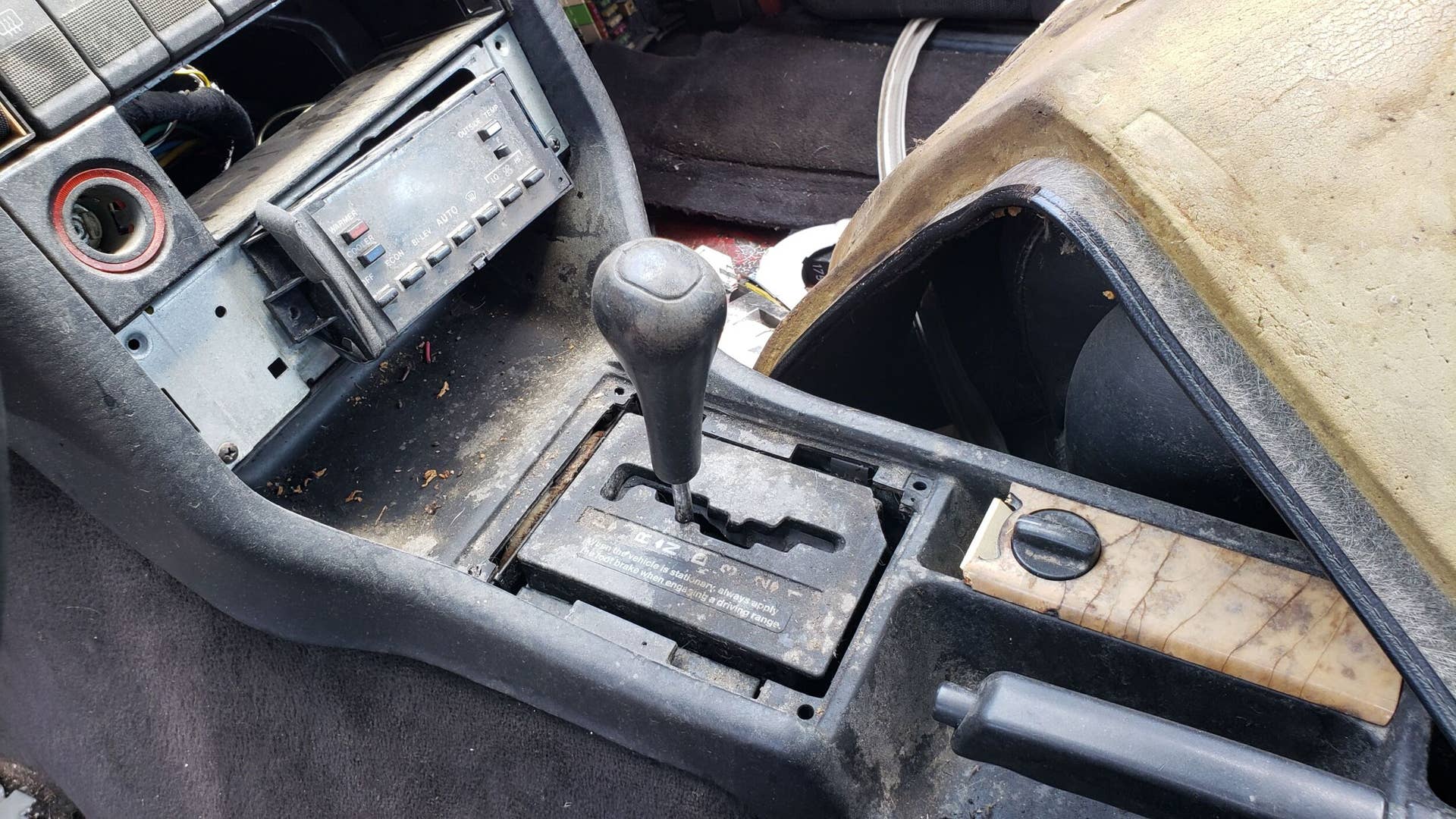 Junked 1989 Audi V8 Quattro