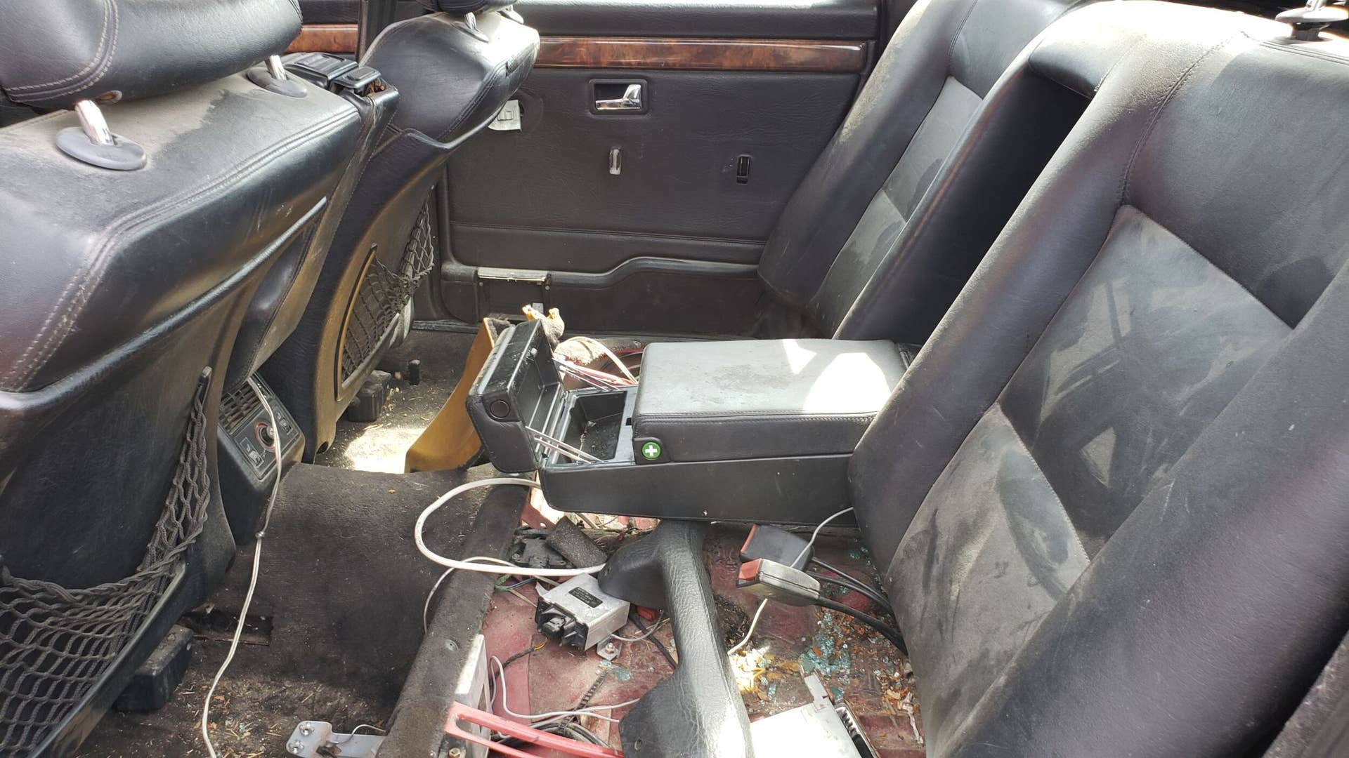 Junked 1989 Audi V8 Quattro