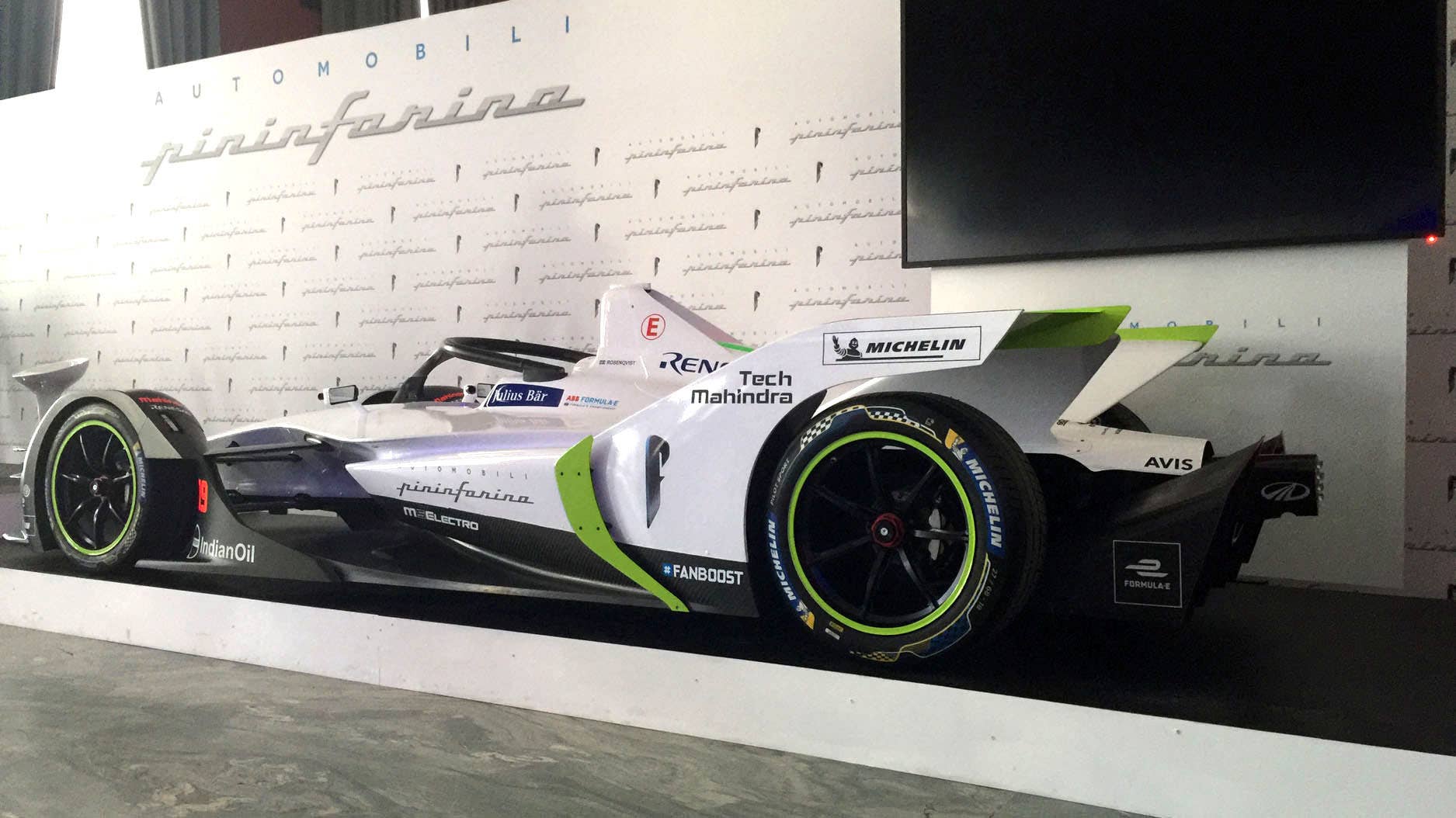 2018-19 Mahinda Formula E car