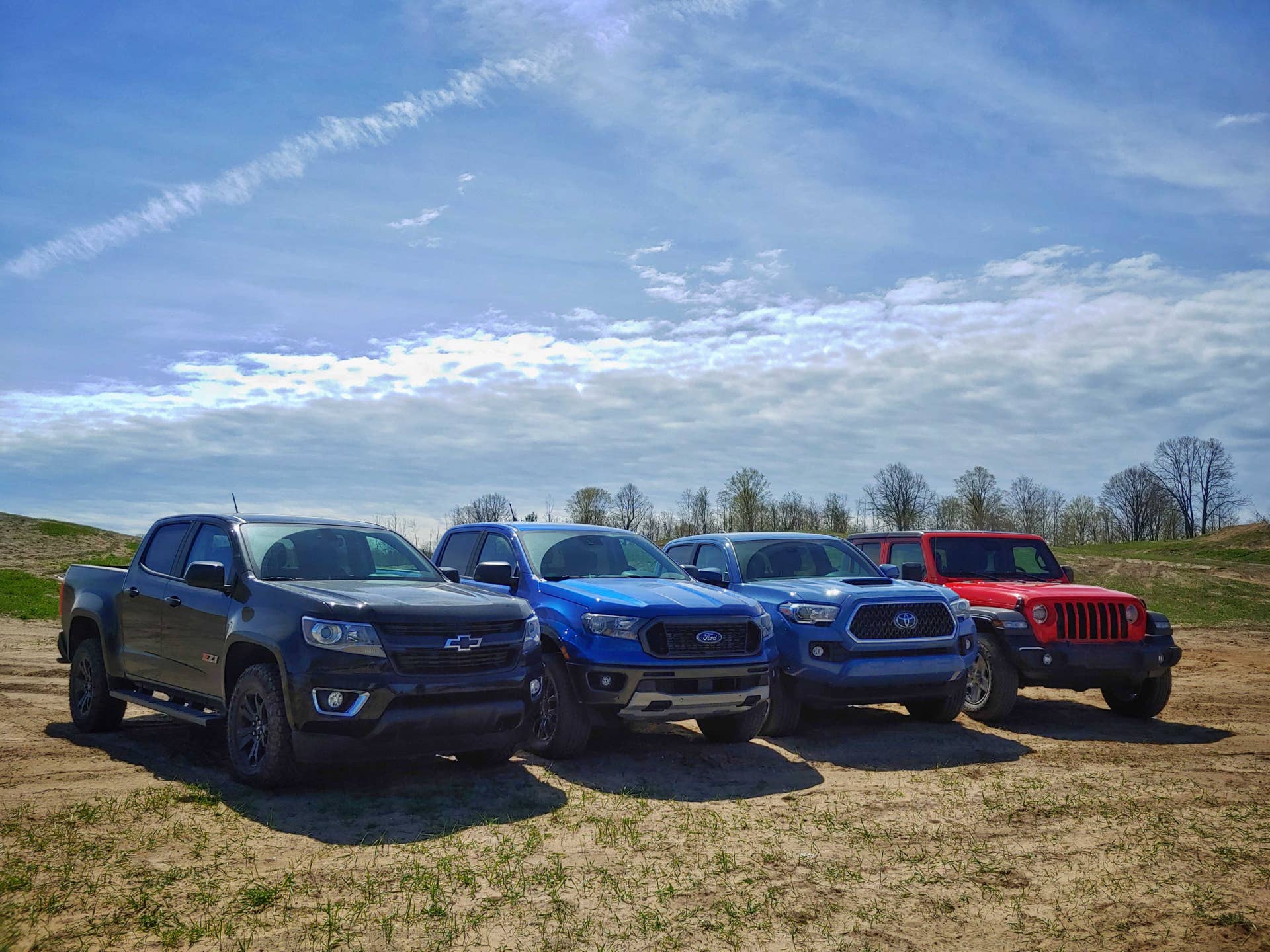 We're trying new things, like our 2019 Midsize Truck Comparison Test.