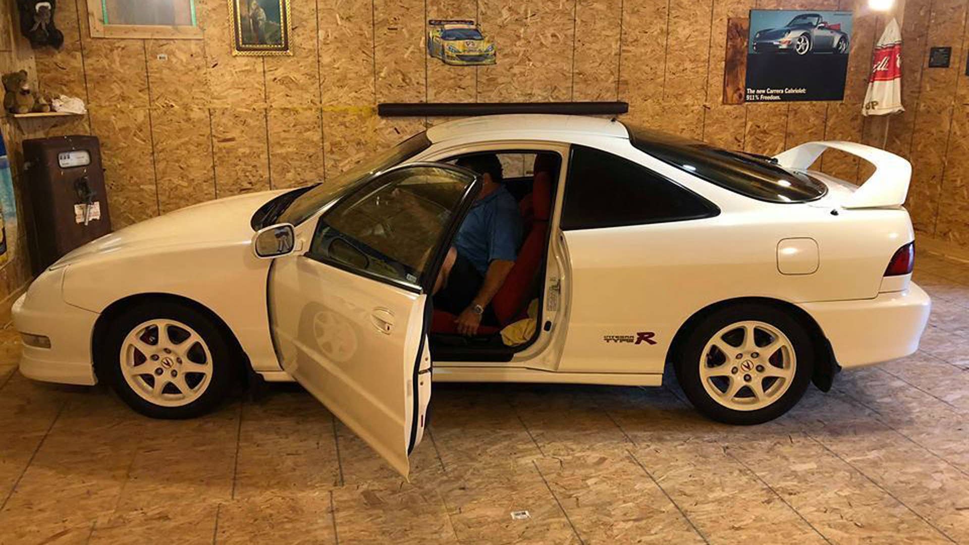 A man stored his Integra Type R in a secret room walled up in his barn. Now it's for sale.