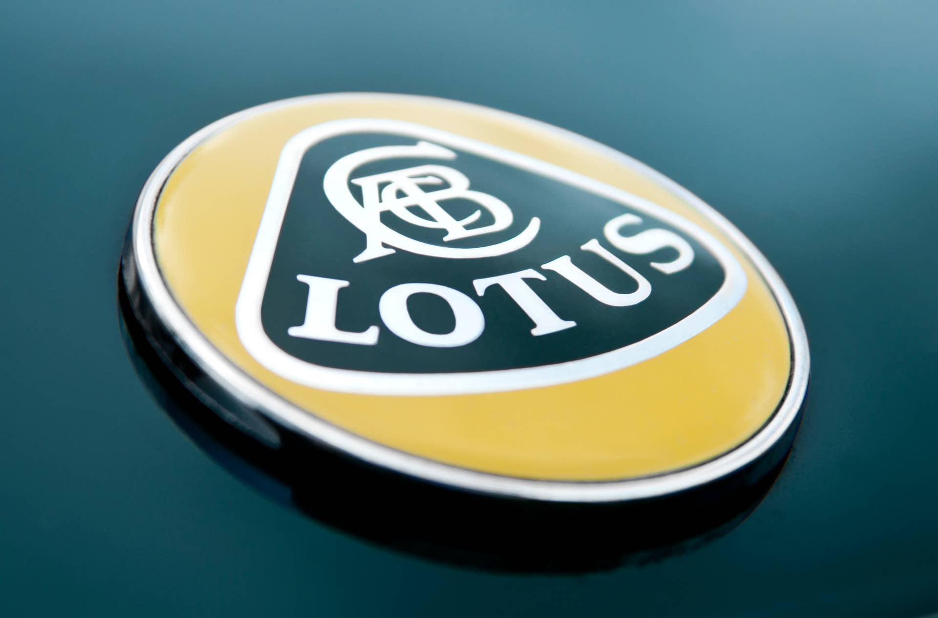 Delray Beach, USA ? August 15, 2011: Lotus Logo on Lotus Elise Sports Car