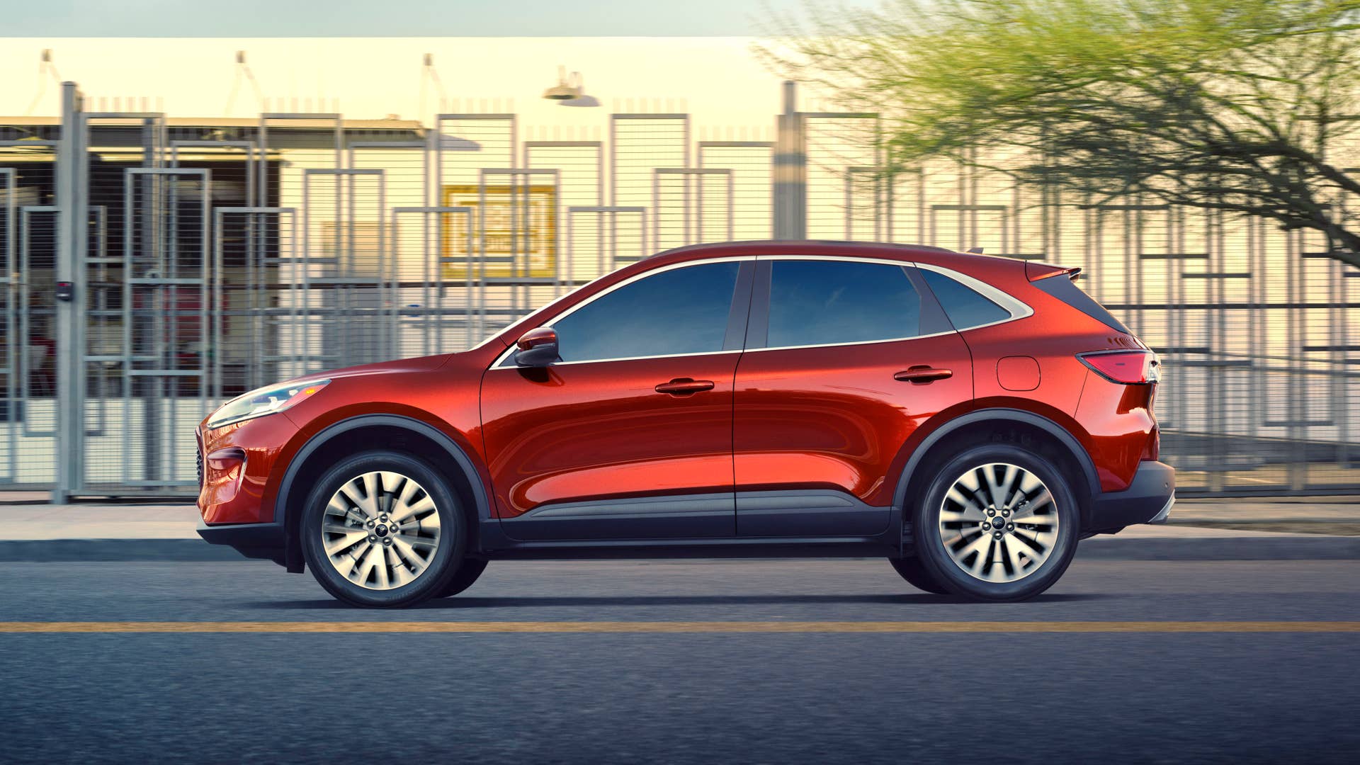 Ford takes the wraps off its redesigned compact crossover.