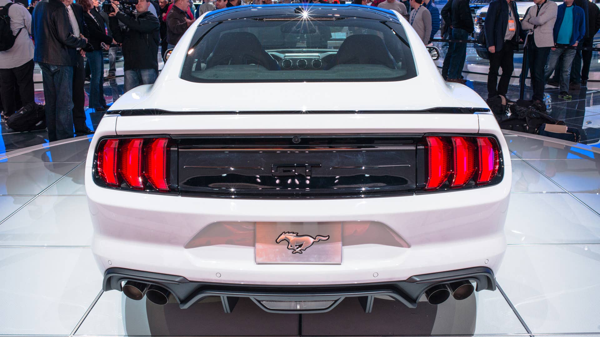 2018 Ford Mustang rear