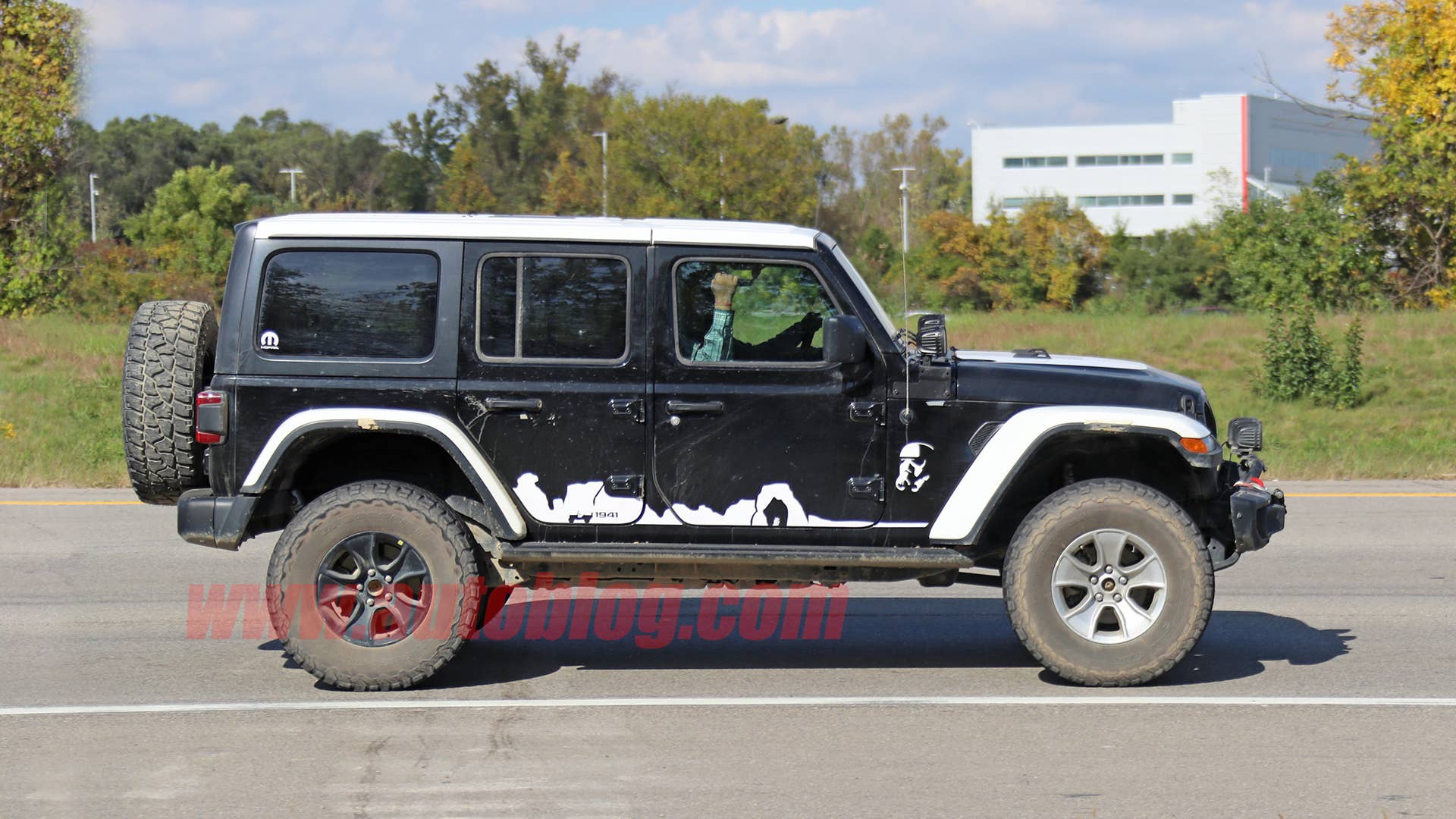 Jeep Wrangler Stormtrooper prototype