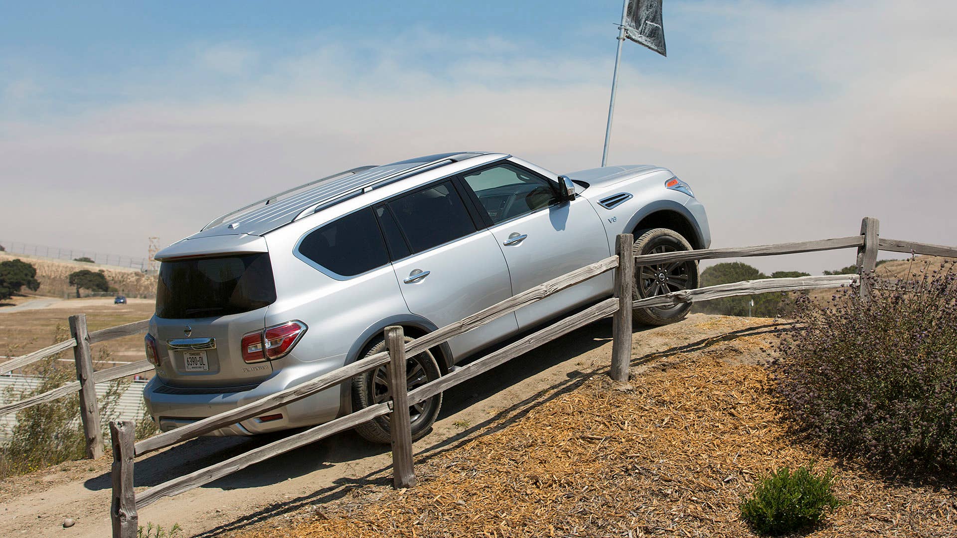 2017 Nissan Armada off-road