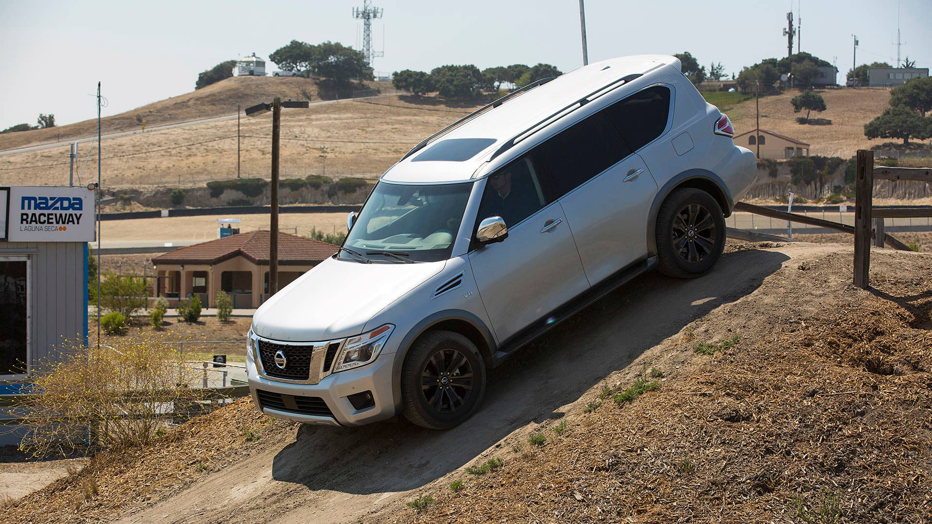 2017 Nissan Armada off-road