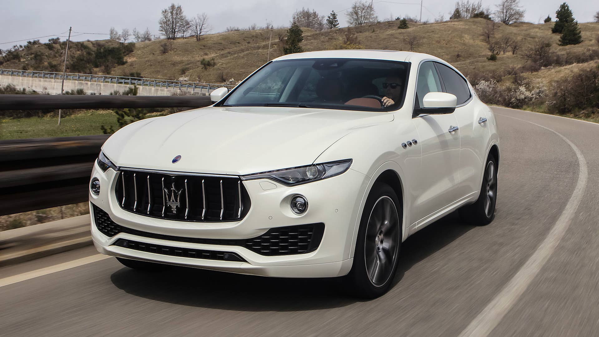 2017 Maserati Levante driving
