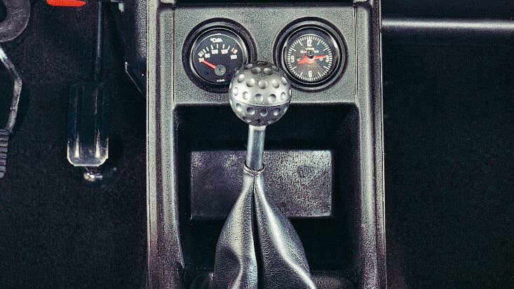 1976 VW GTI interior
