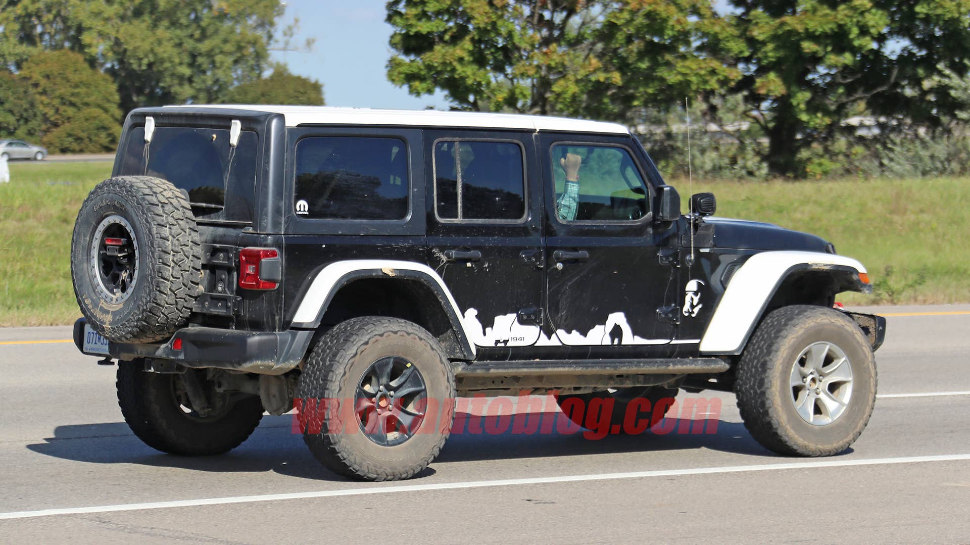 Jeep Wrangler Stormtrooper prototype