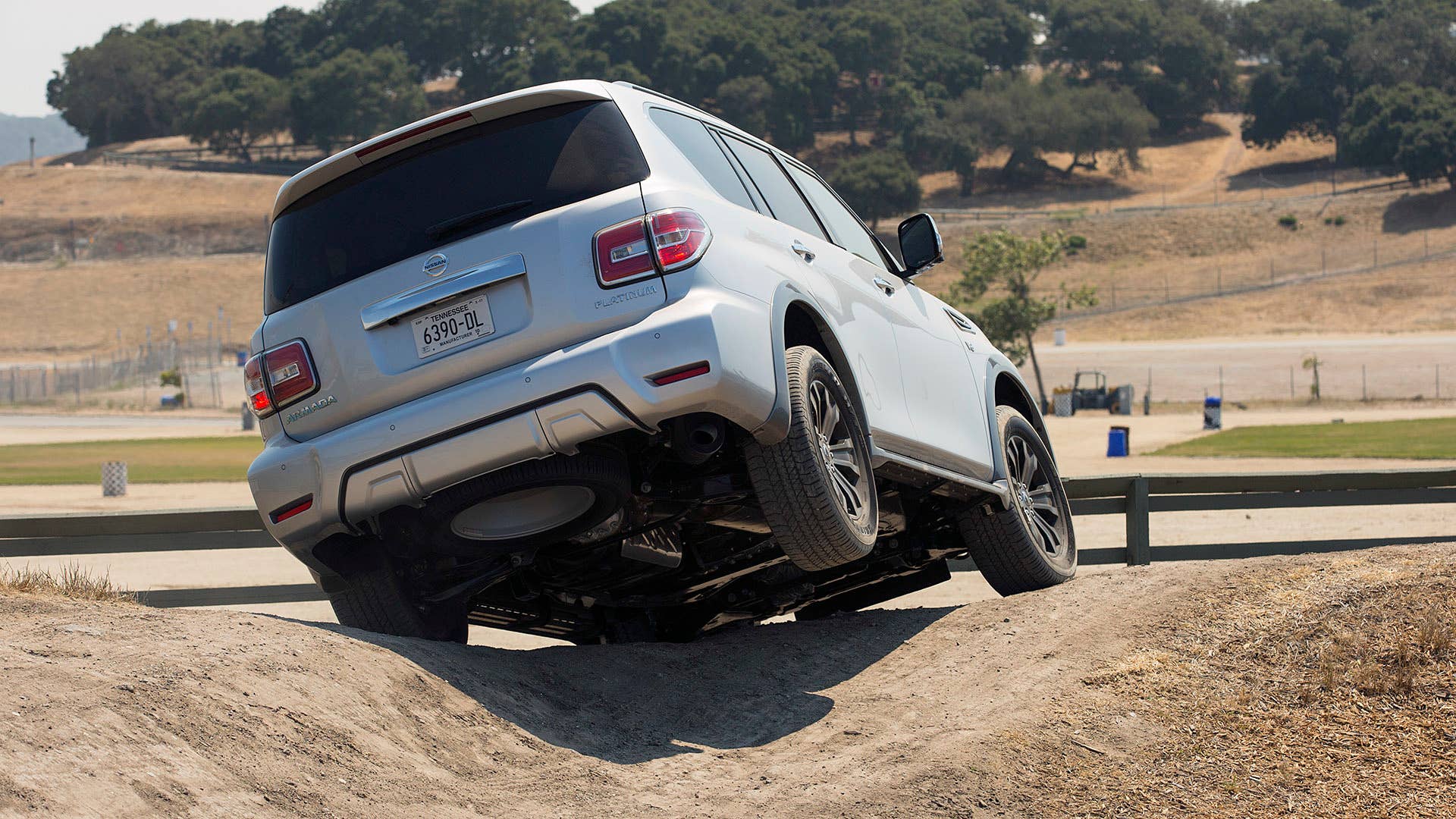 2017 Nissan Armada off-road