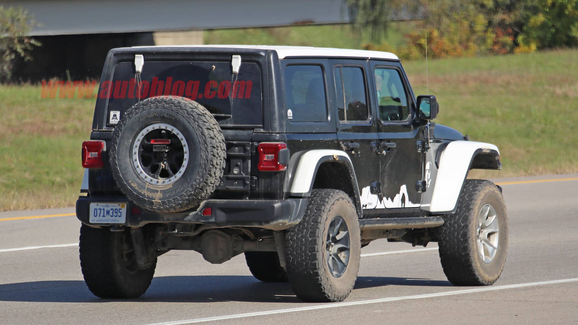 Jeep Wrangler Stormtrooper prototype