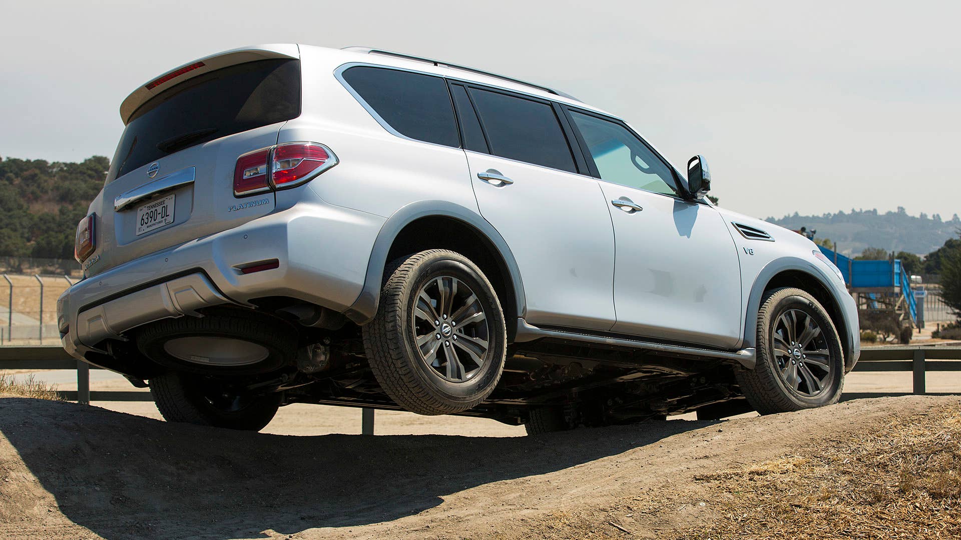 2017 Nissan Armada off-road