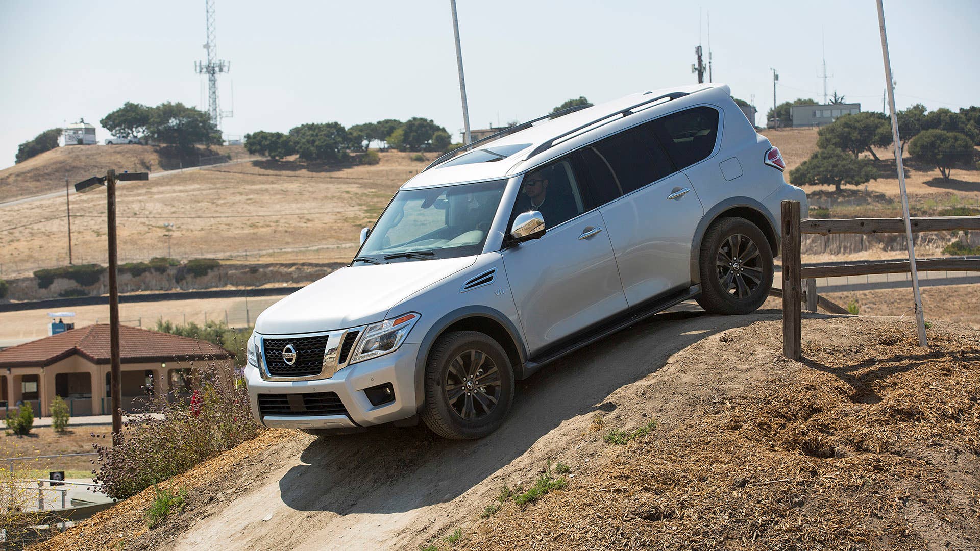 2017 Nissan Armada off-road