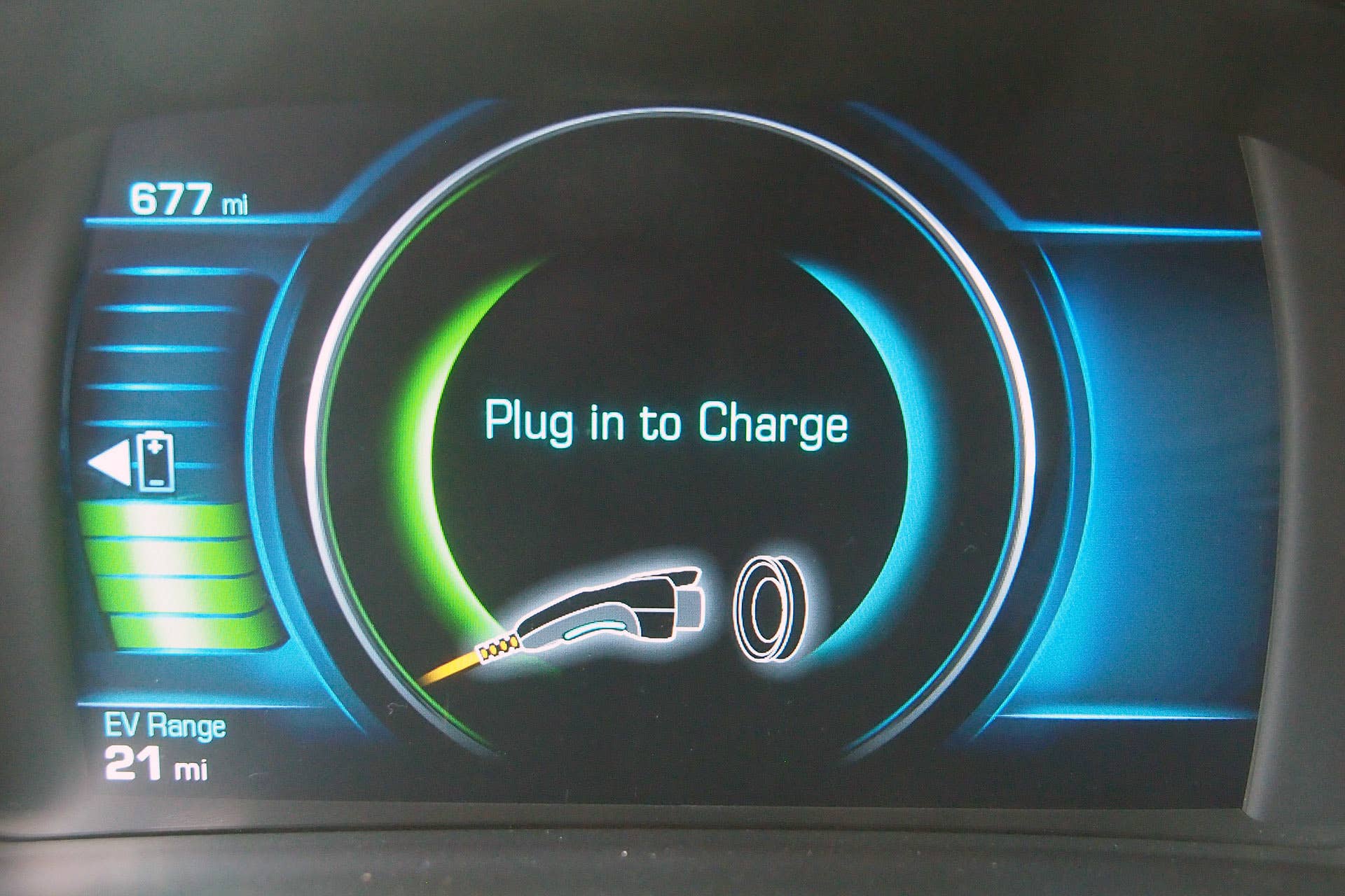 2016 Chevrolet Volt gauges