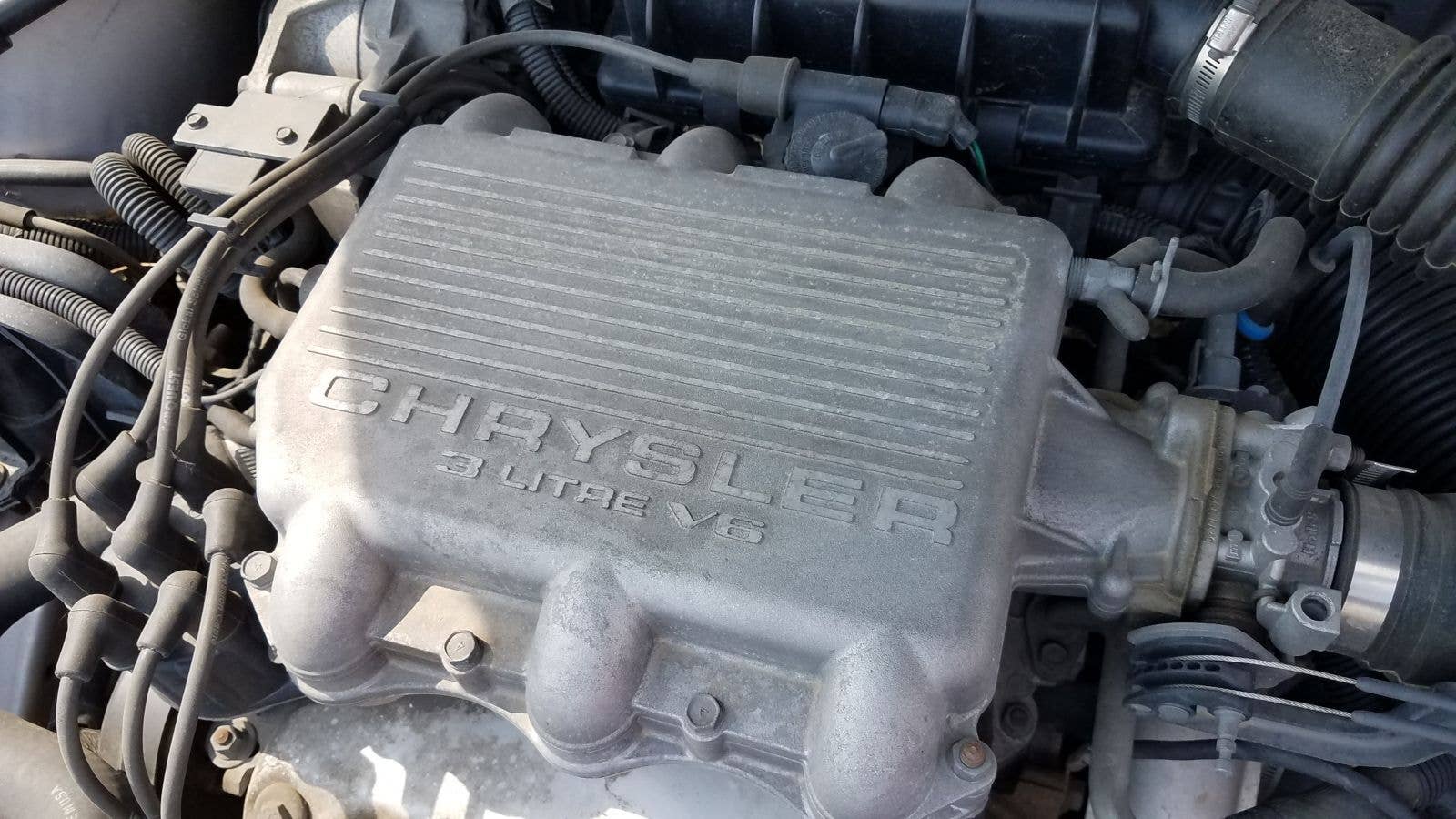 Junked 1991 Chrysler LeBaron convertible