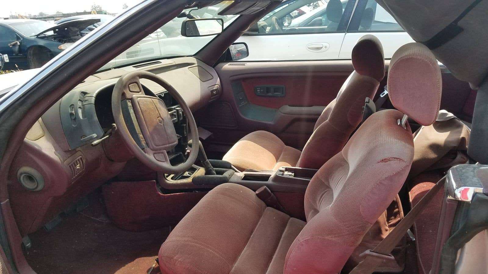 Junked 1991 Chrysler LeBaron convertible