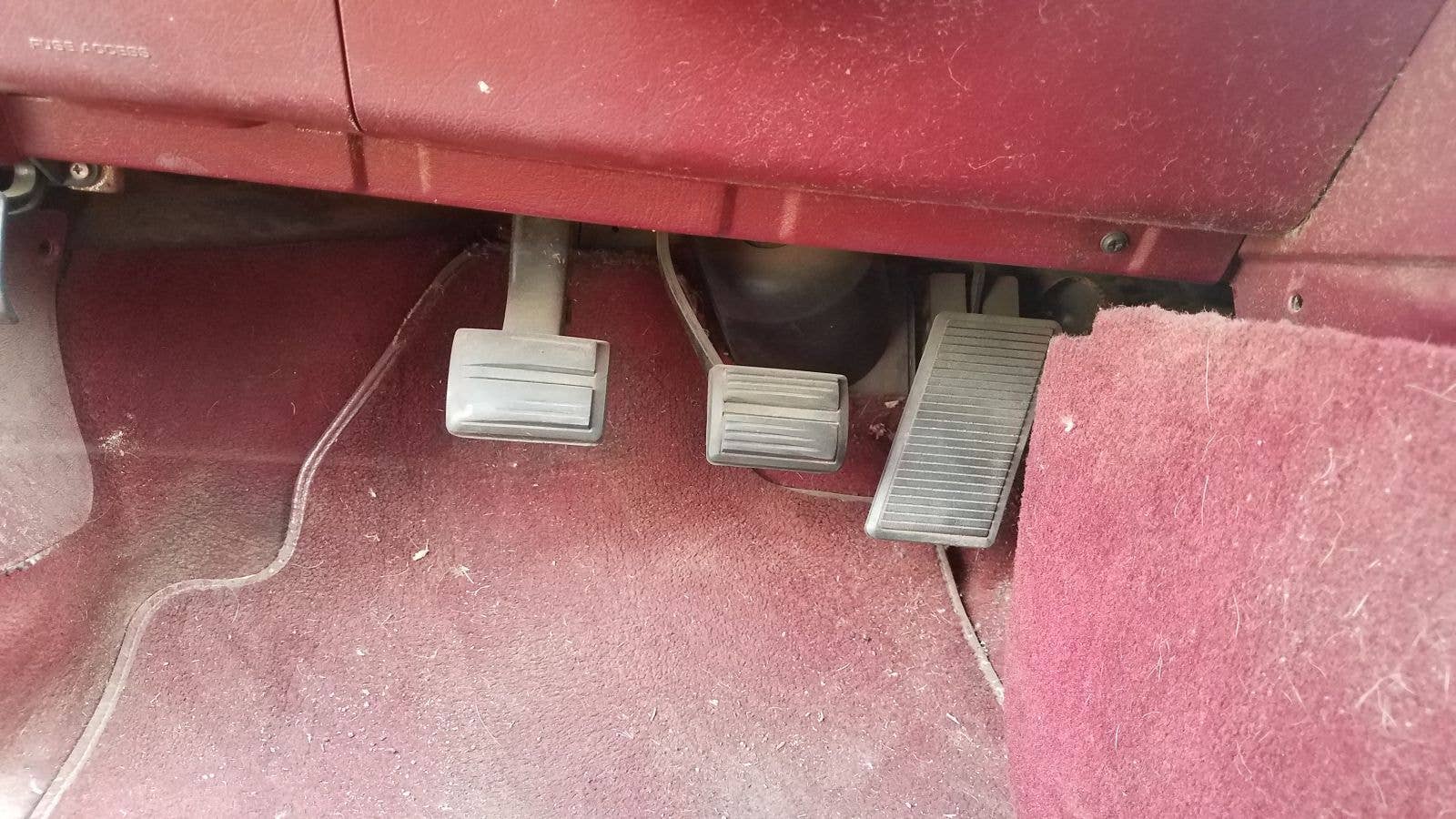 Junked 1991 Chrysler LeBaron convertible