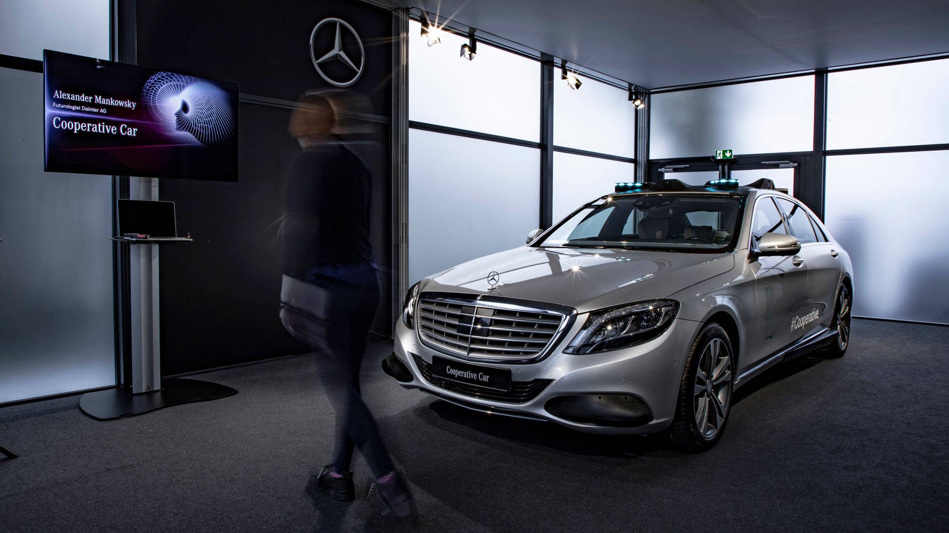 Autonomous Mercedes-Benz S-Class Cooperative Car