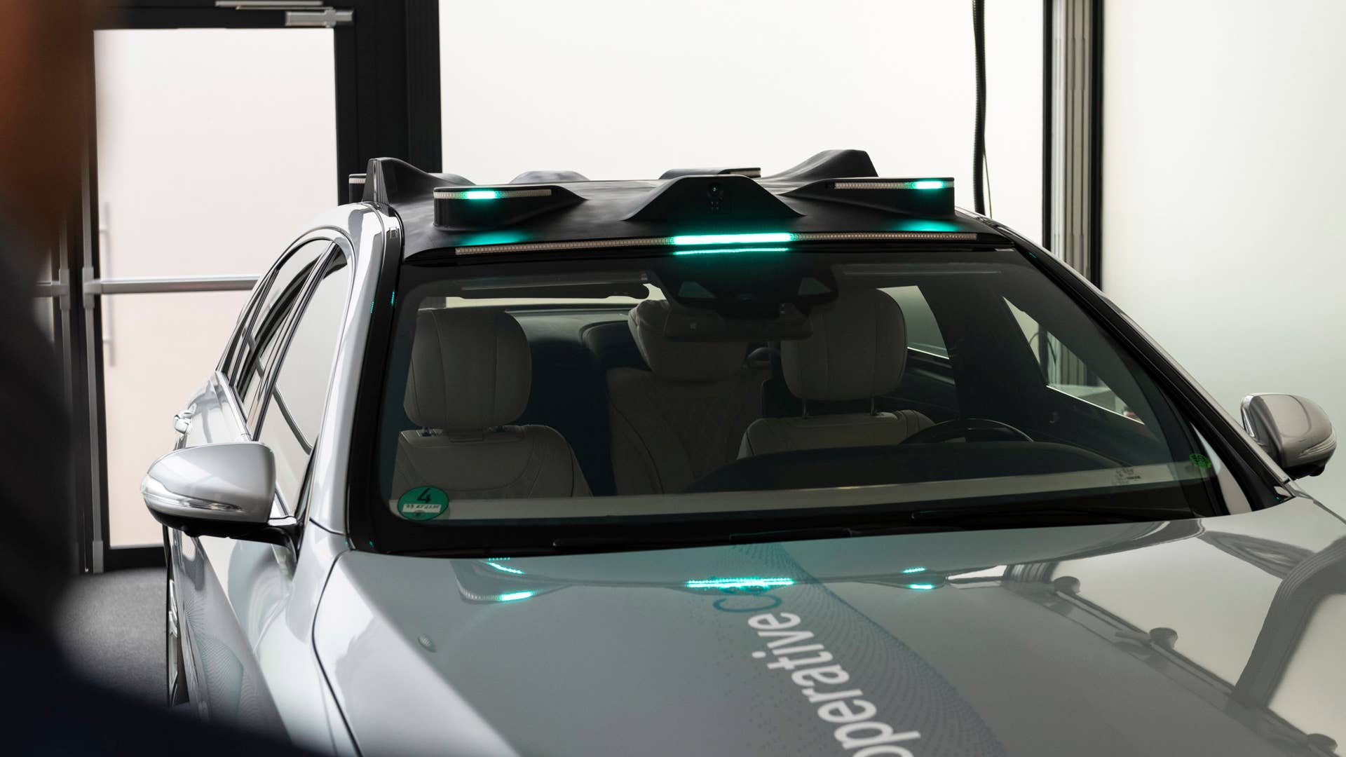 Autonomous Mercedes-Benz S-Class Cooperative Car