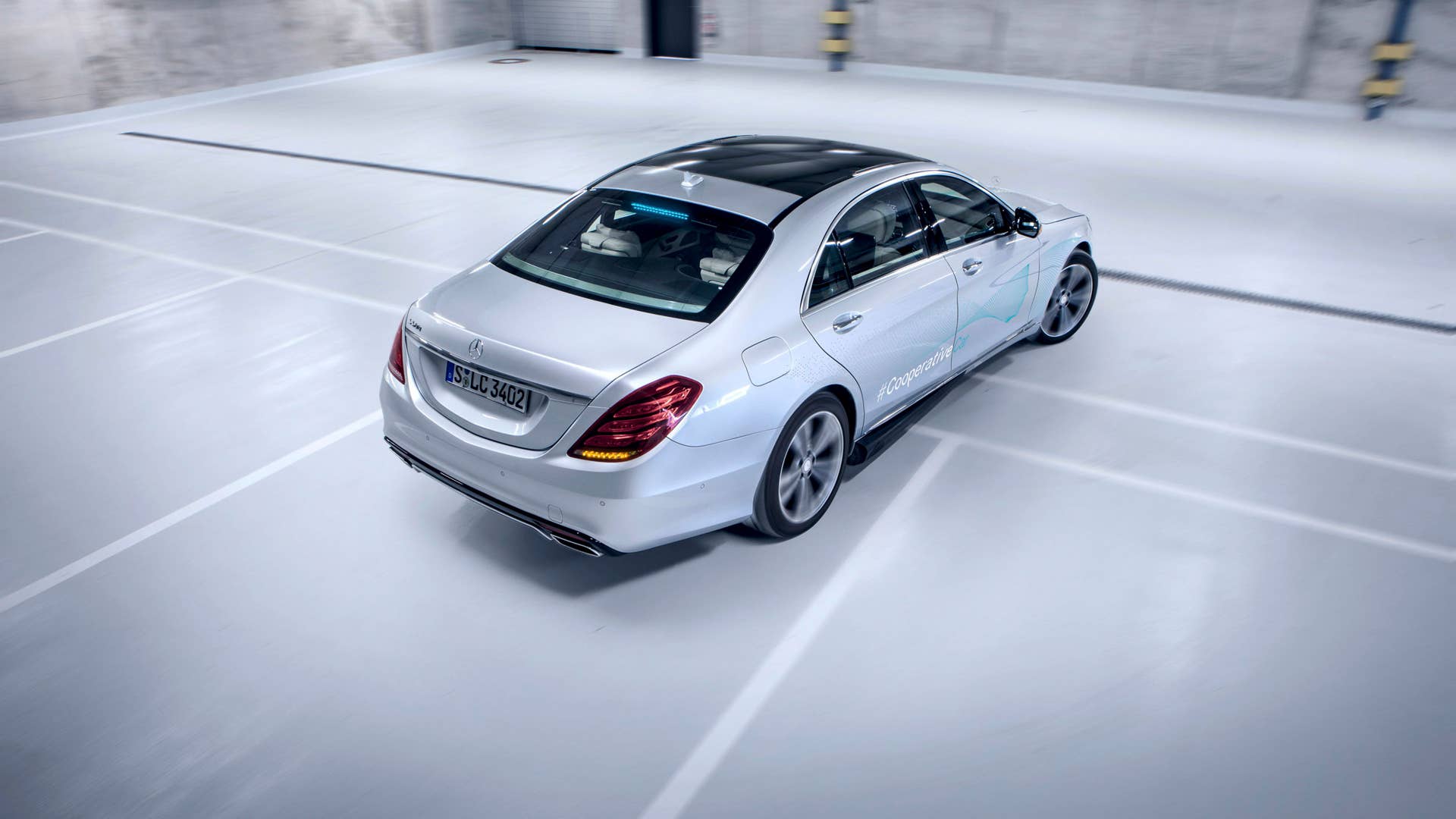 Autonomous Mercedes-Benz S-Class Cooperative Car