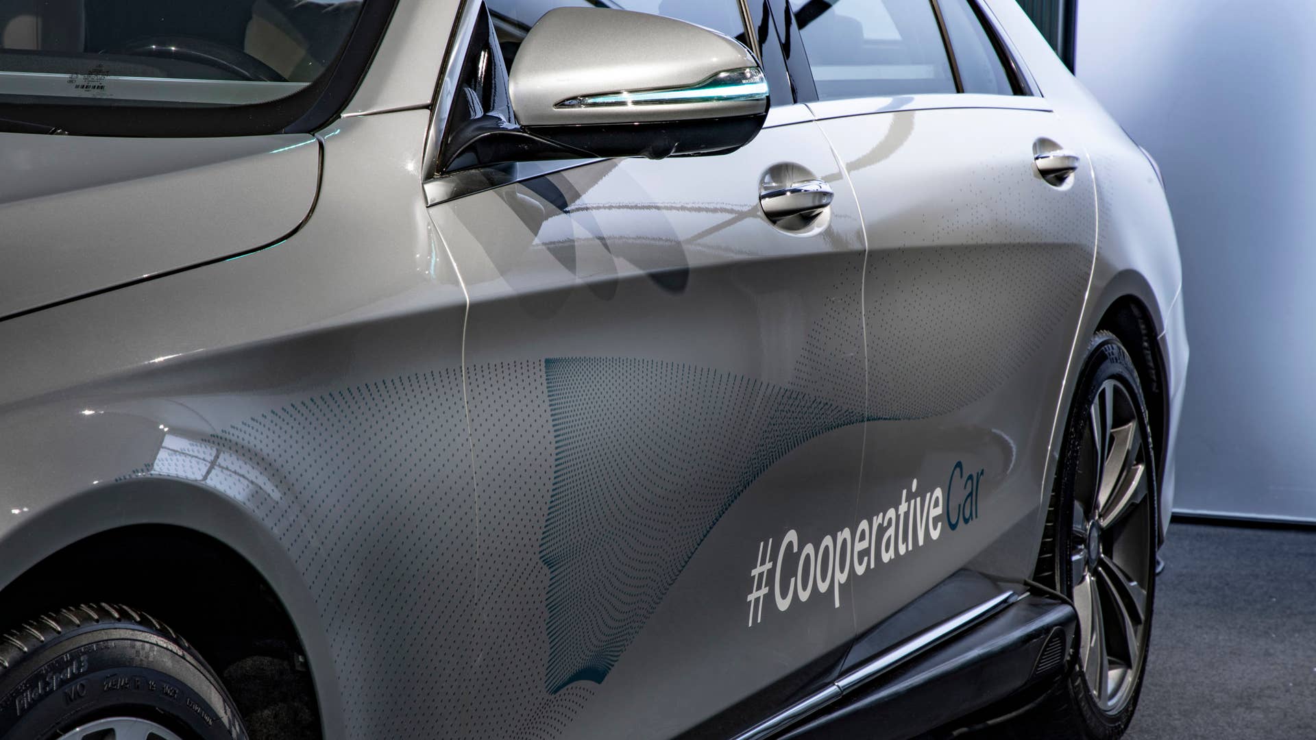 Autonomous Mercedes-Benz S-Class Cooperative Car