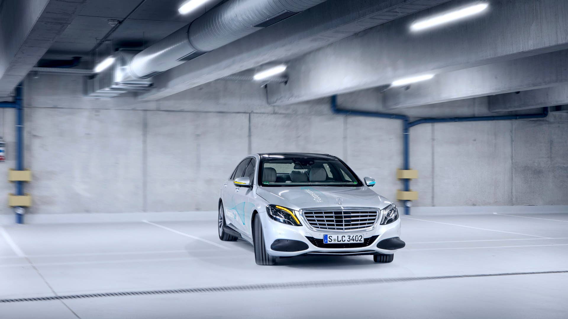 Autonomous Mercedes-Benz S-Class Cooperative Car