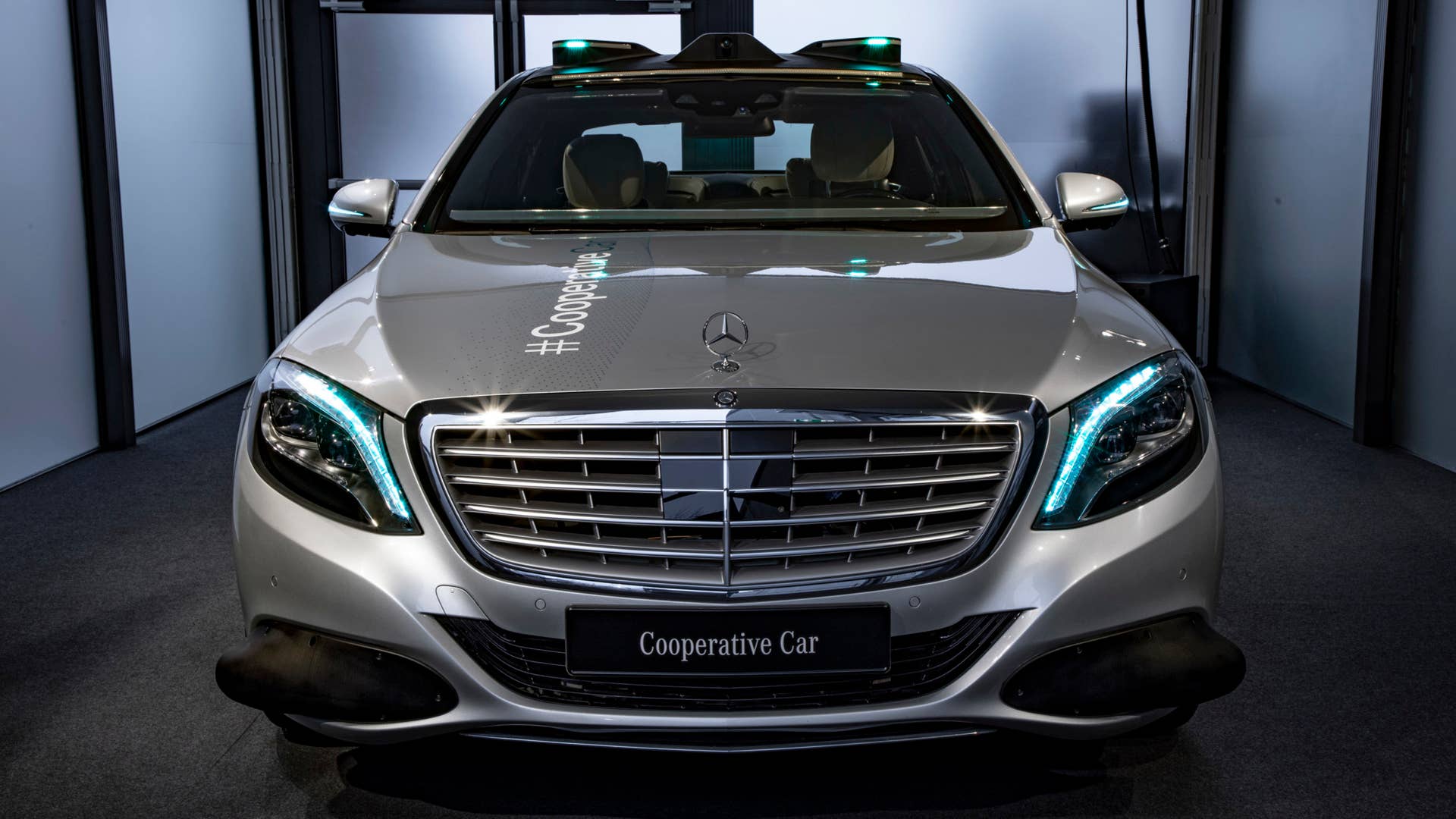 Autonomous Mercedes-Benz S-Class Cooperative Car