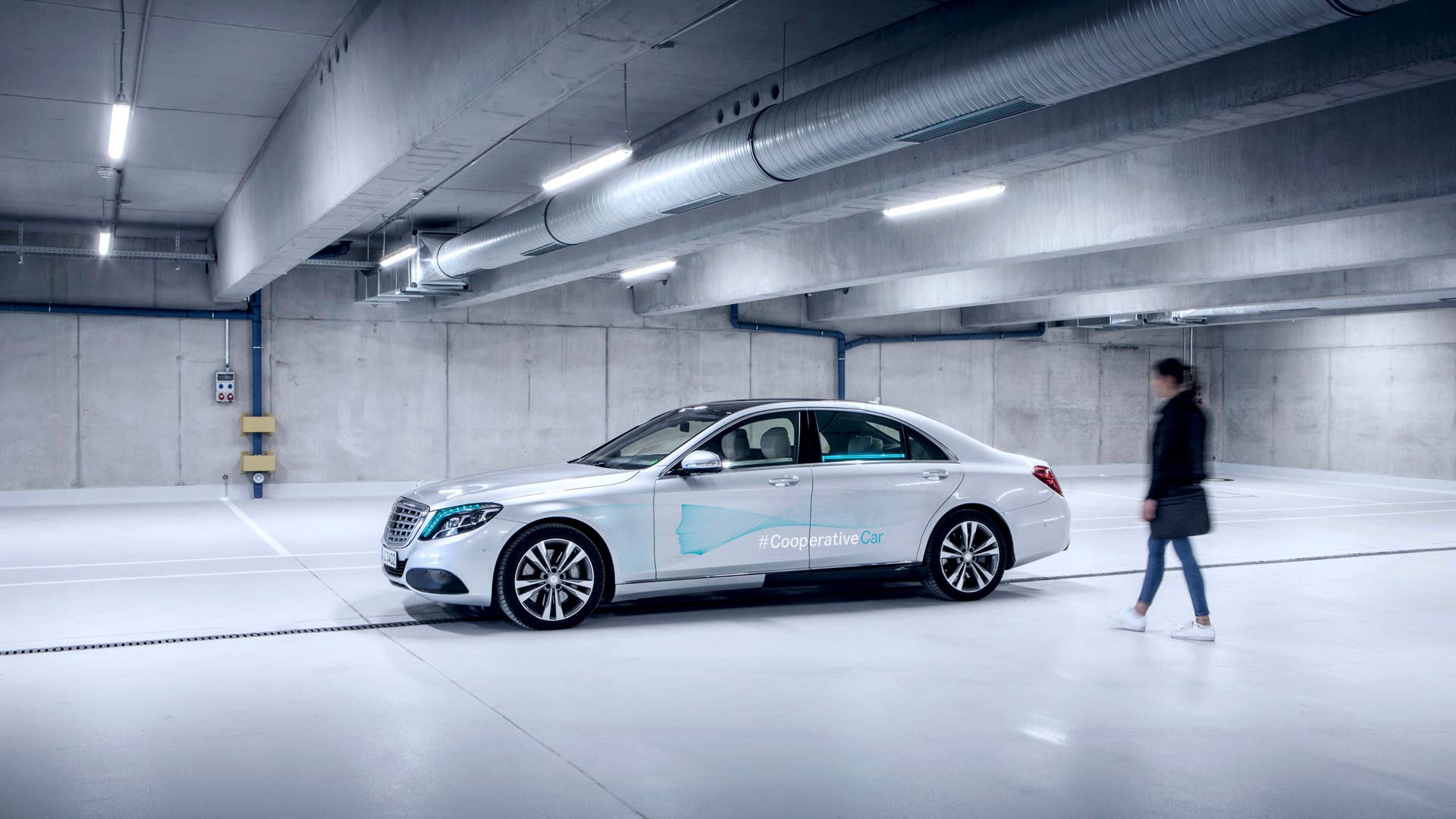 Autonomous Mercedes-Benz S-Class Cooperative Car