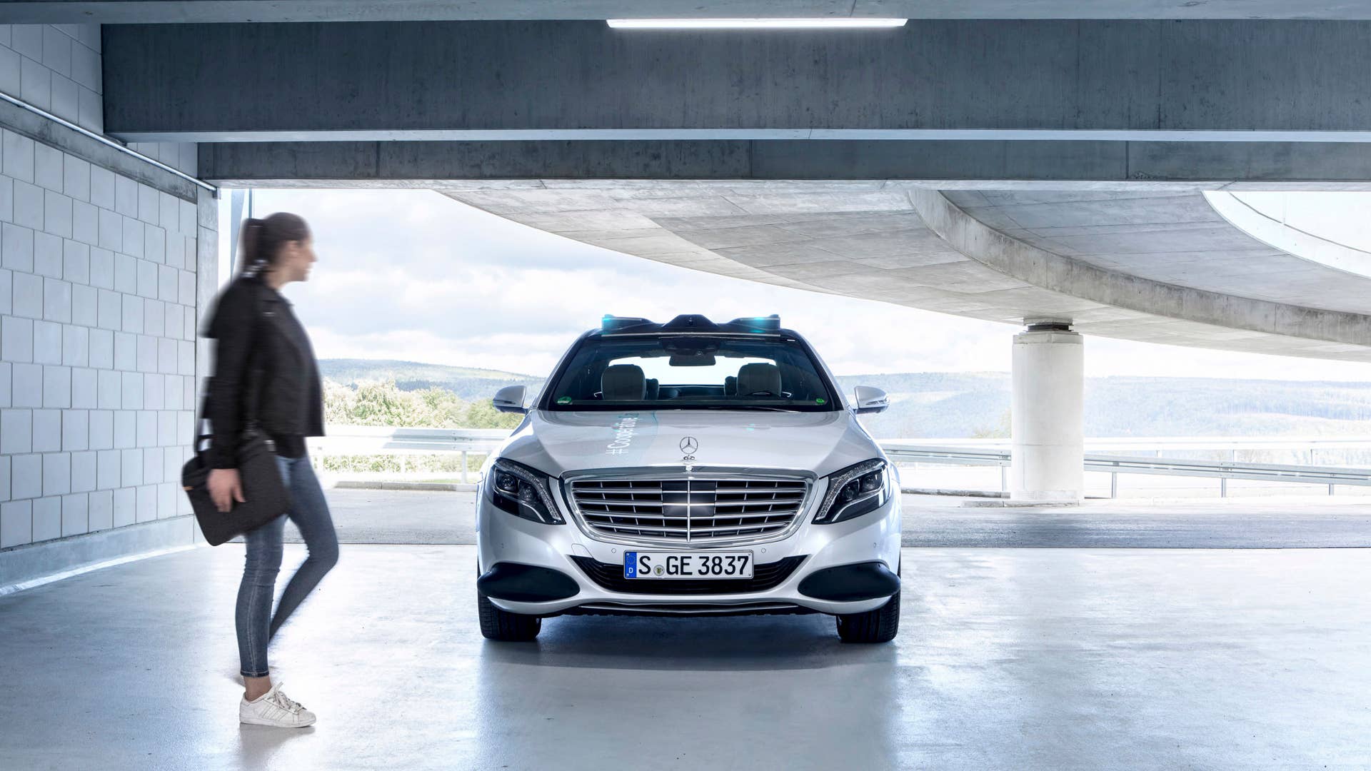 Autonomous Mercedes-Benz S-Class Cooperative Car