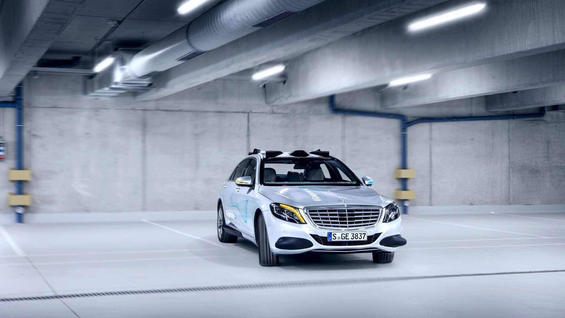 Autonomous Mercedes-Benz S-Class Cooperative Car