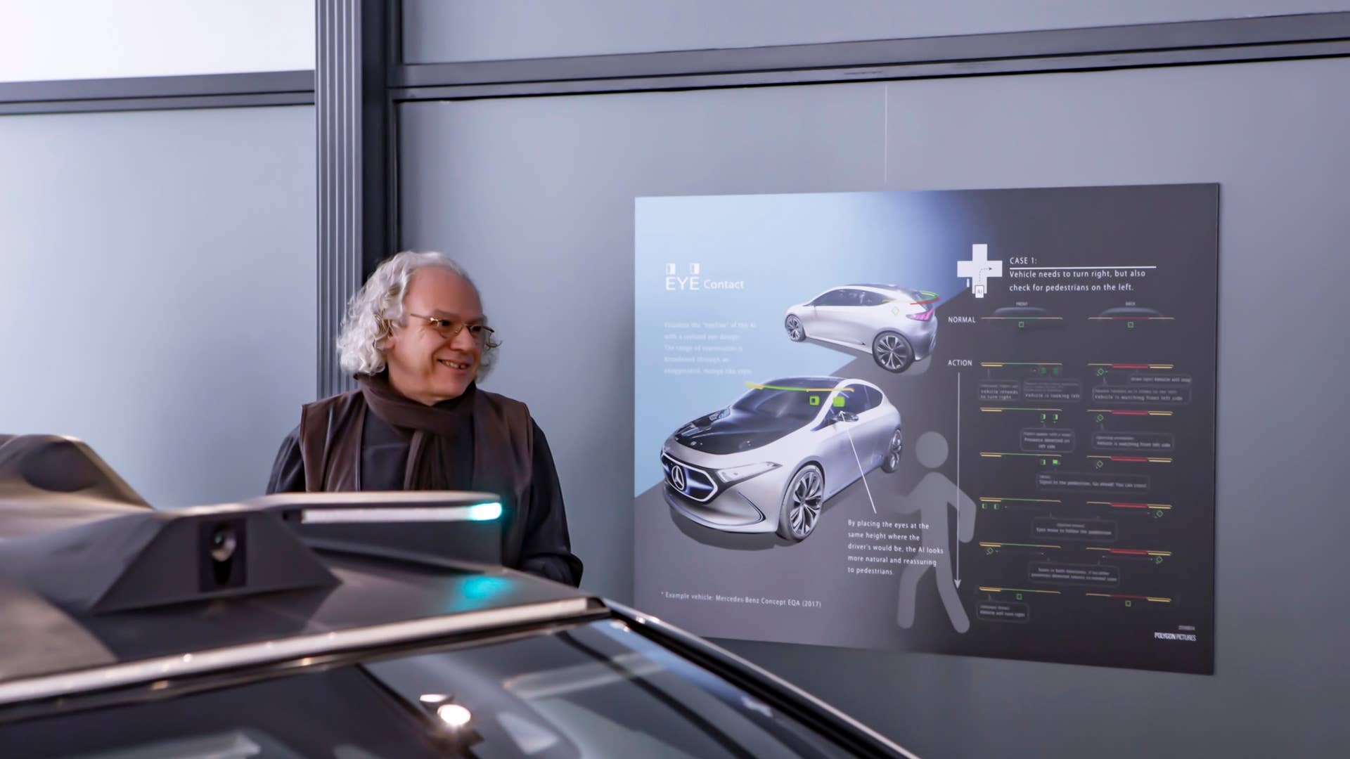 Autonomous Mercedes-Benz S-Class Cooperative Car
