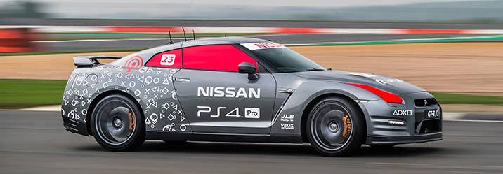Nissan GT-R playstation controller