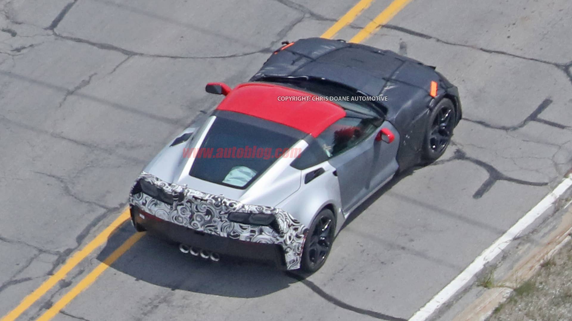 Chevrolet Corvette ZR1 rear 3/4 3