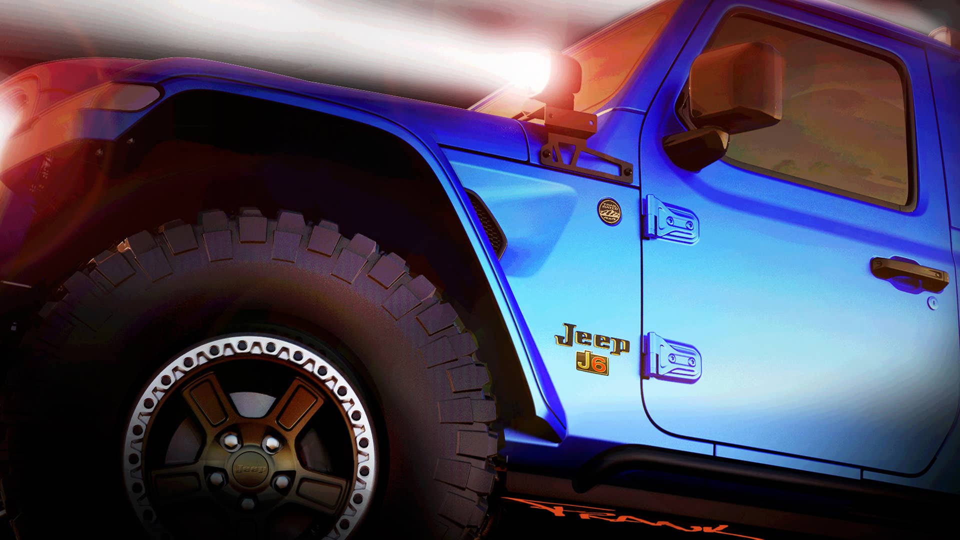 A "J6" concept will debut in Moab.