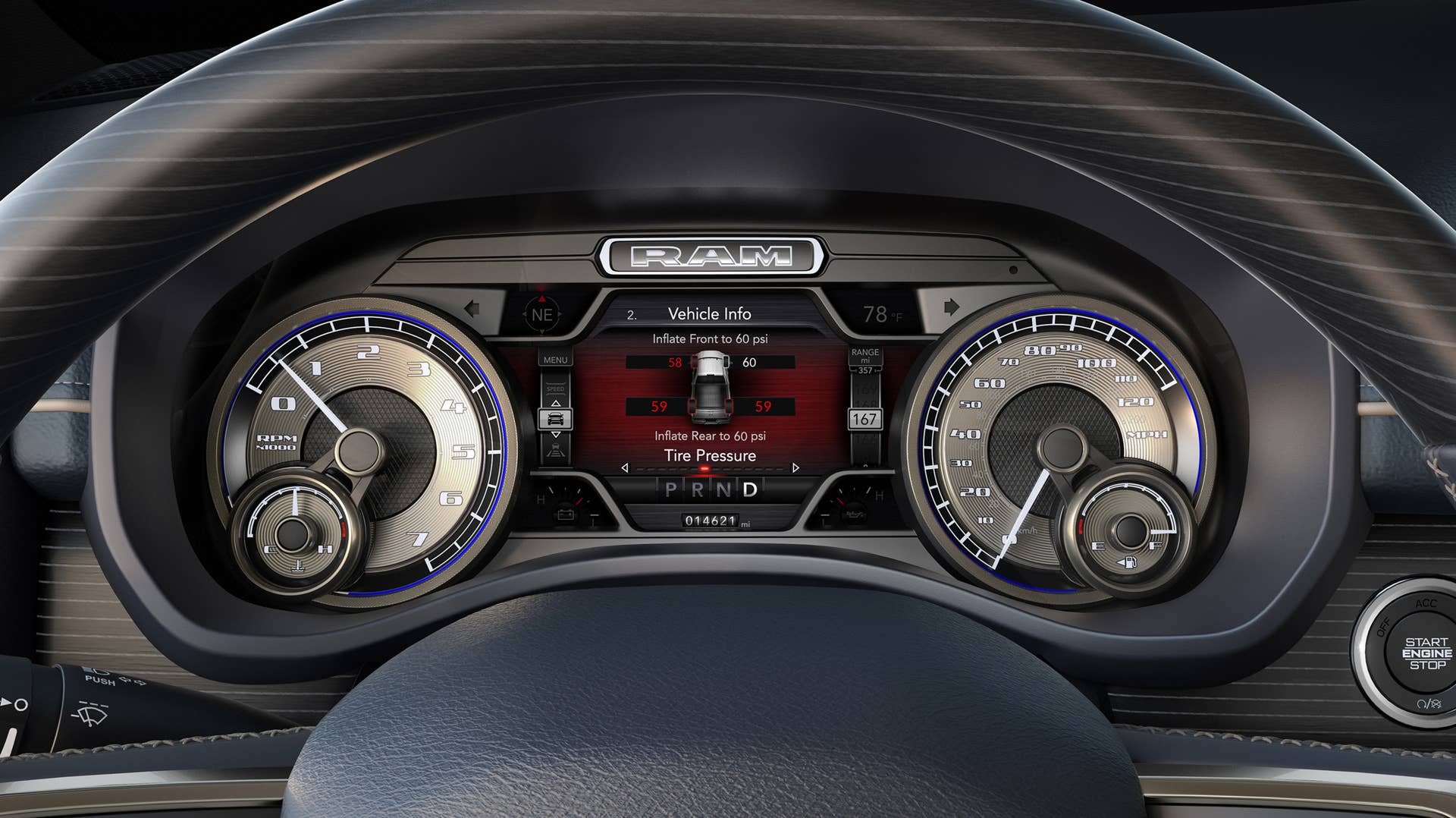 2019 Ram HD pickup technology