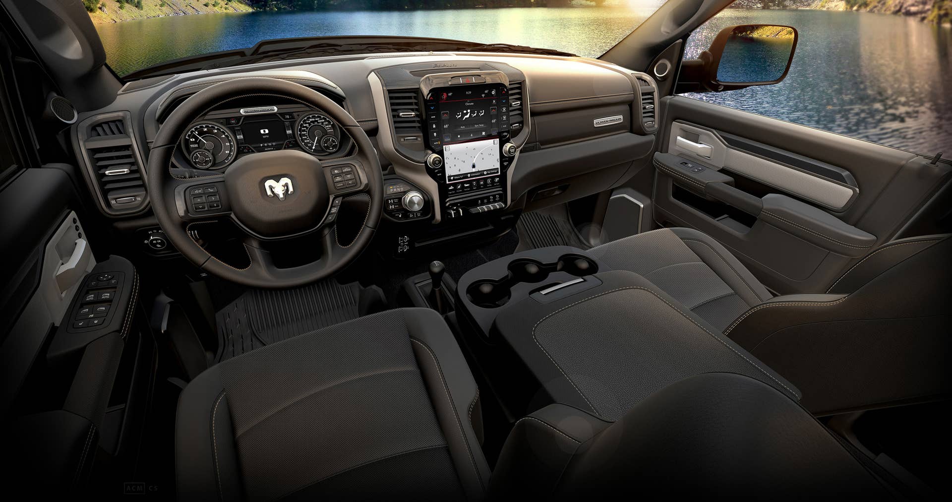 2019 Ram 2500 HD and 3500 HD interior