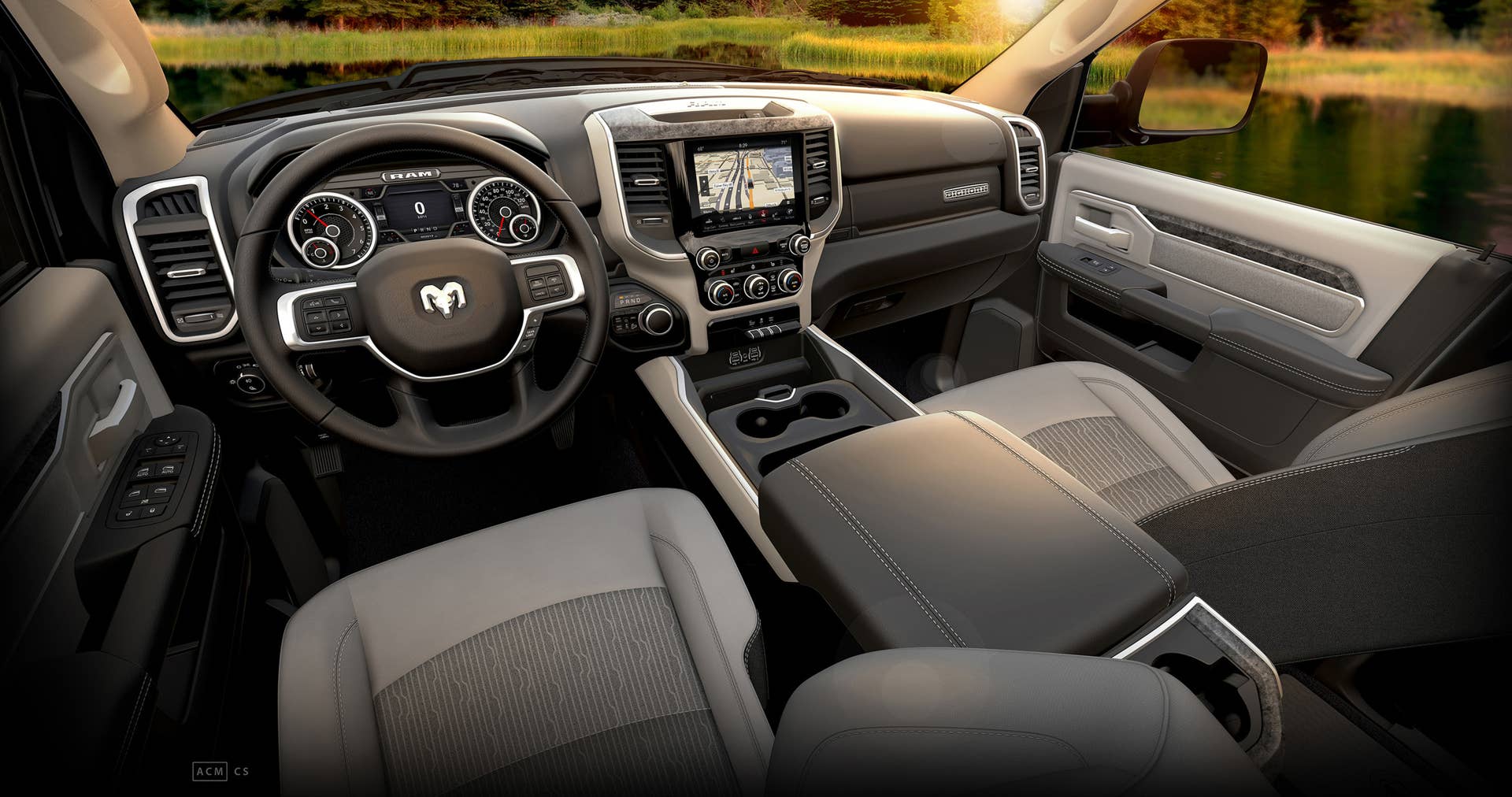 2019 Ram 2500 HD and 3500 HD interior