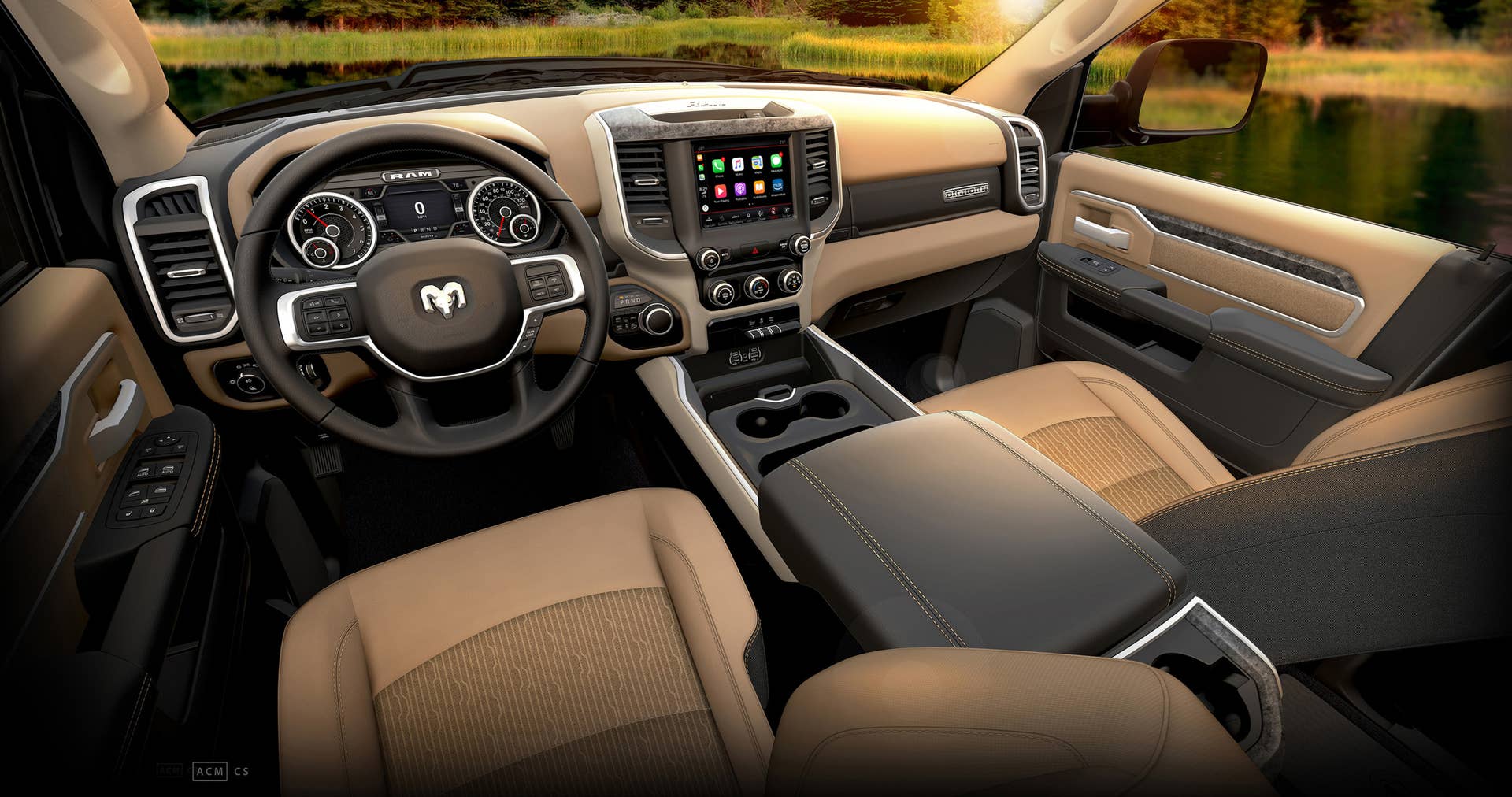 2019 Ram 2500 HD and 3500 HD interior