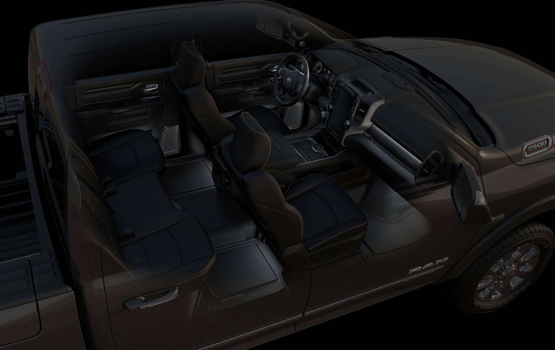 2019 Ram 2500 HD and 3500 HD interior