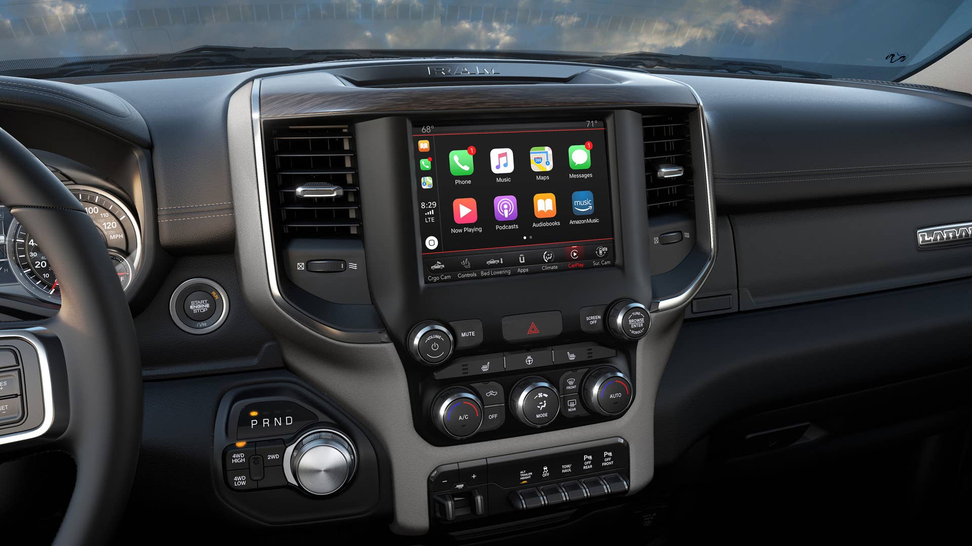 2019 Ram 2500 HD and 3500 HD interior