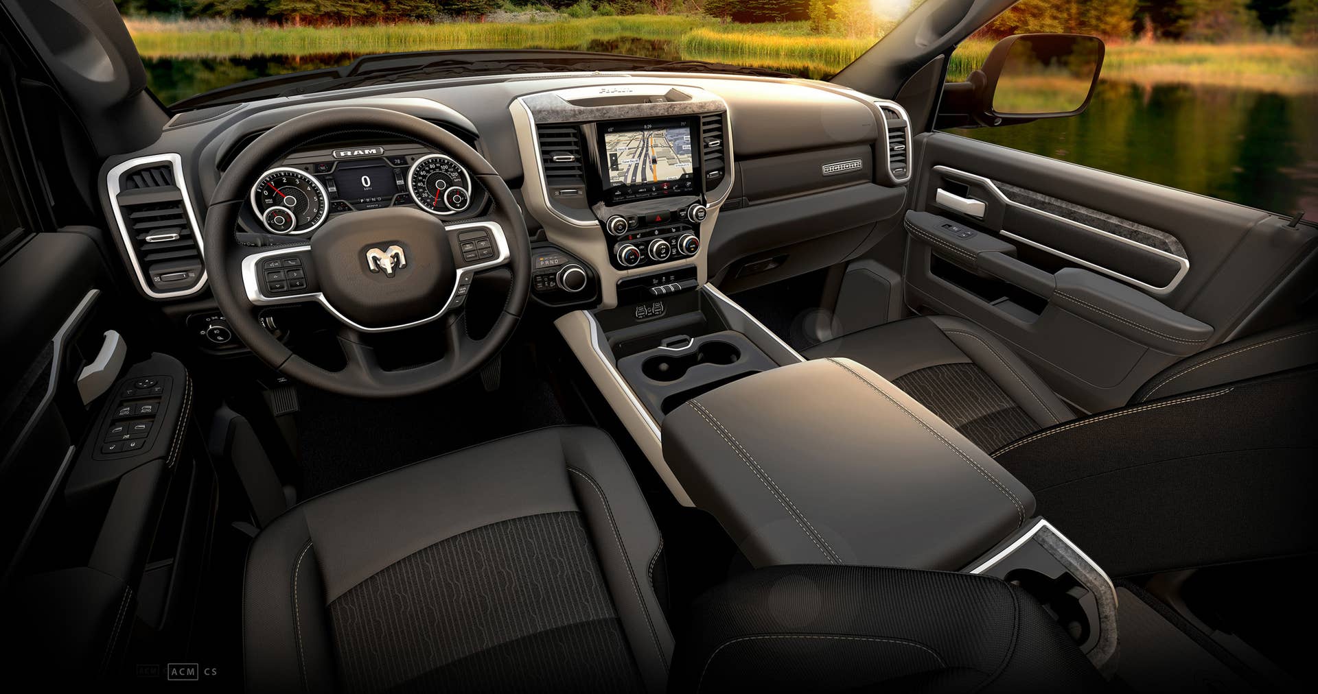 2019 Ram 2500 HD and 3500 HD interior