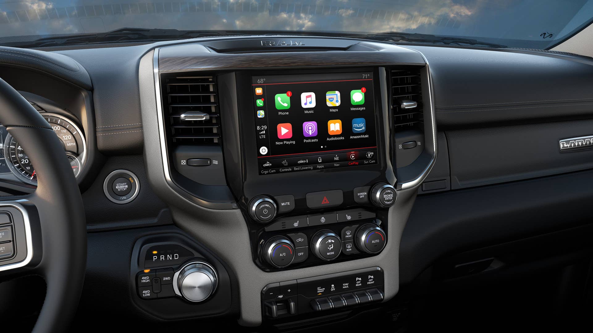 2019 Ram 2500 HD and 3500 HD interior