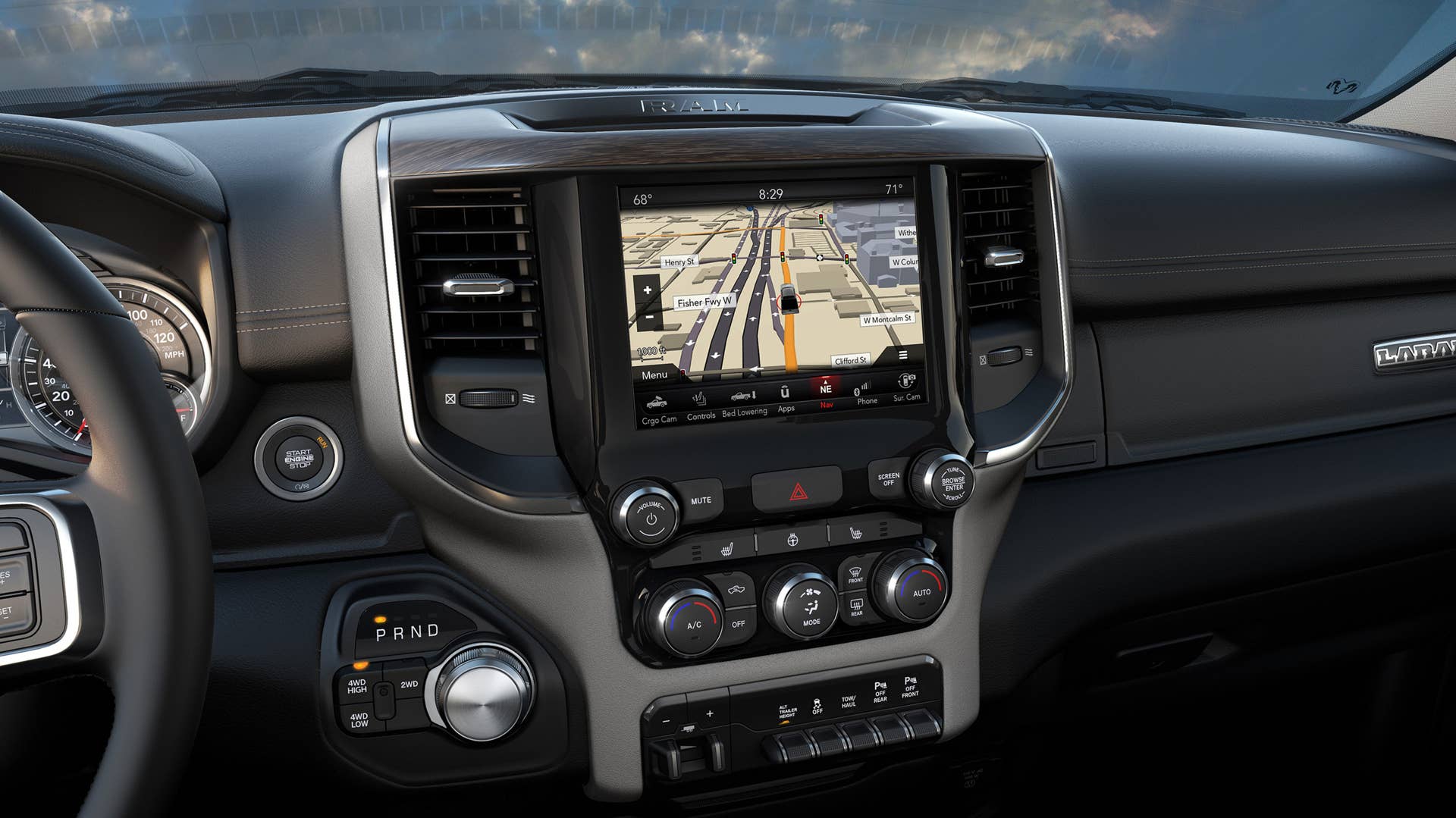 2019 Ram 2500 HD and 3500 HD interior