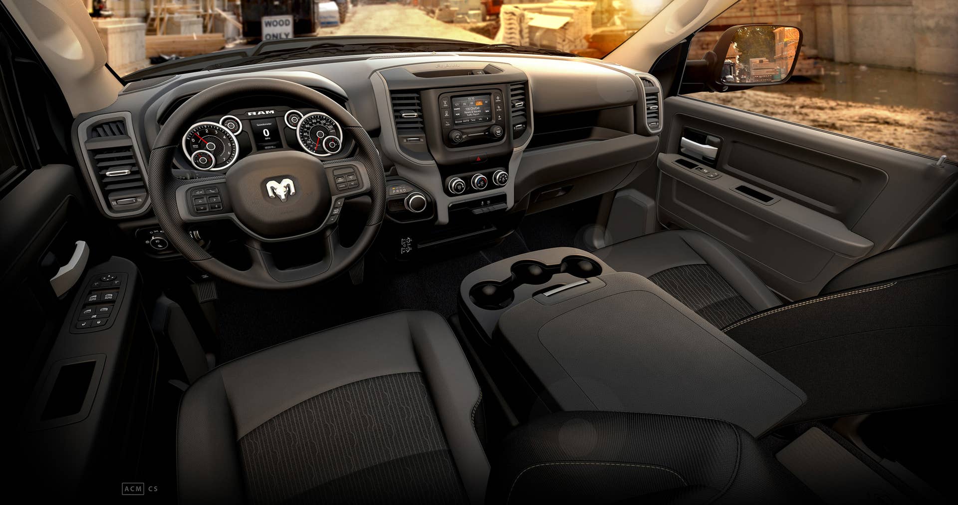 2019 Ram 2500 HD and 3500 HD interior